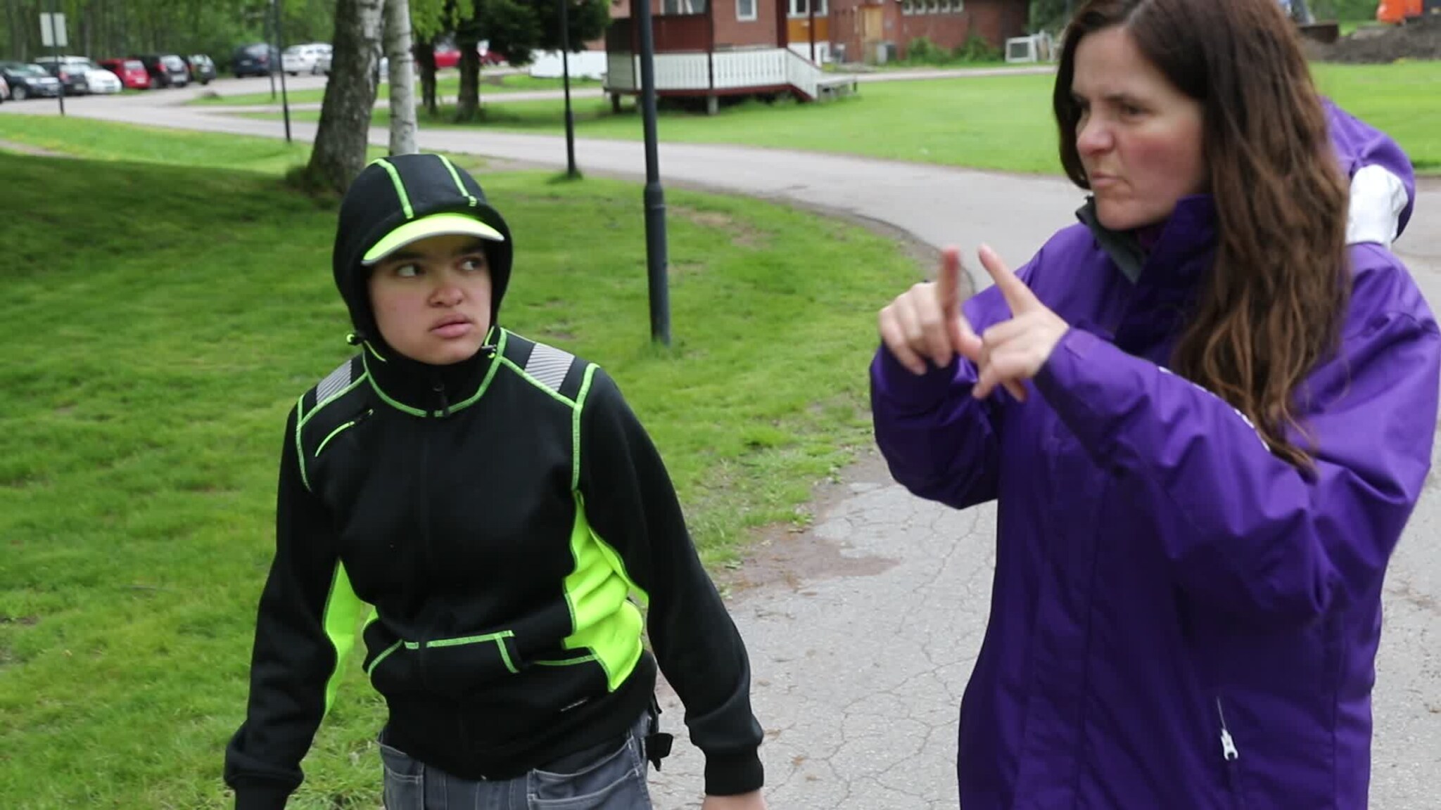 Alethia (21) på tur