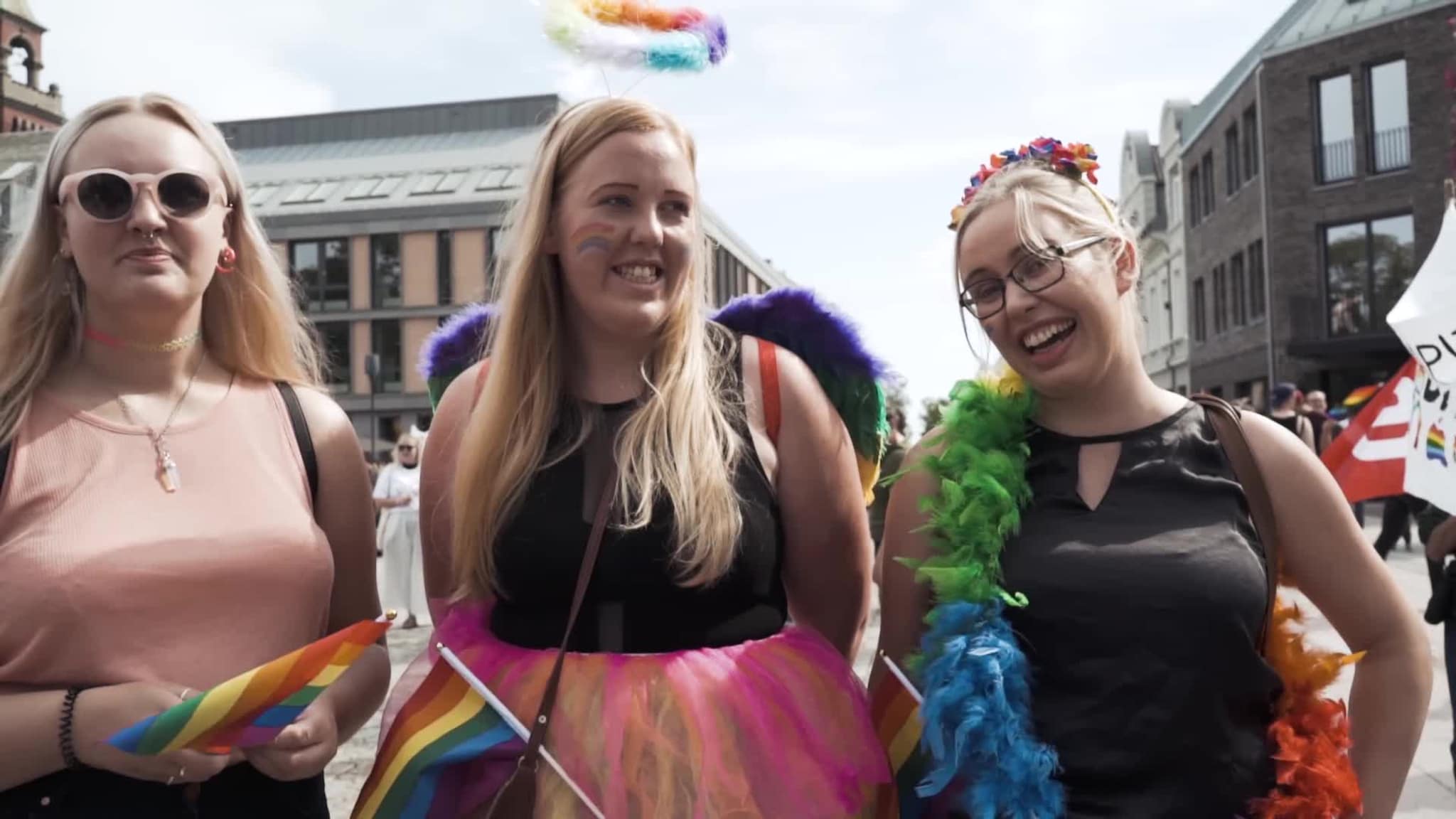 Derfor går de i Pride