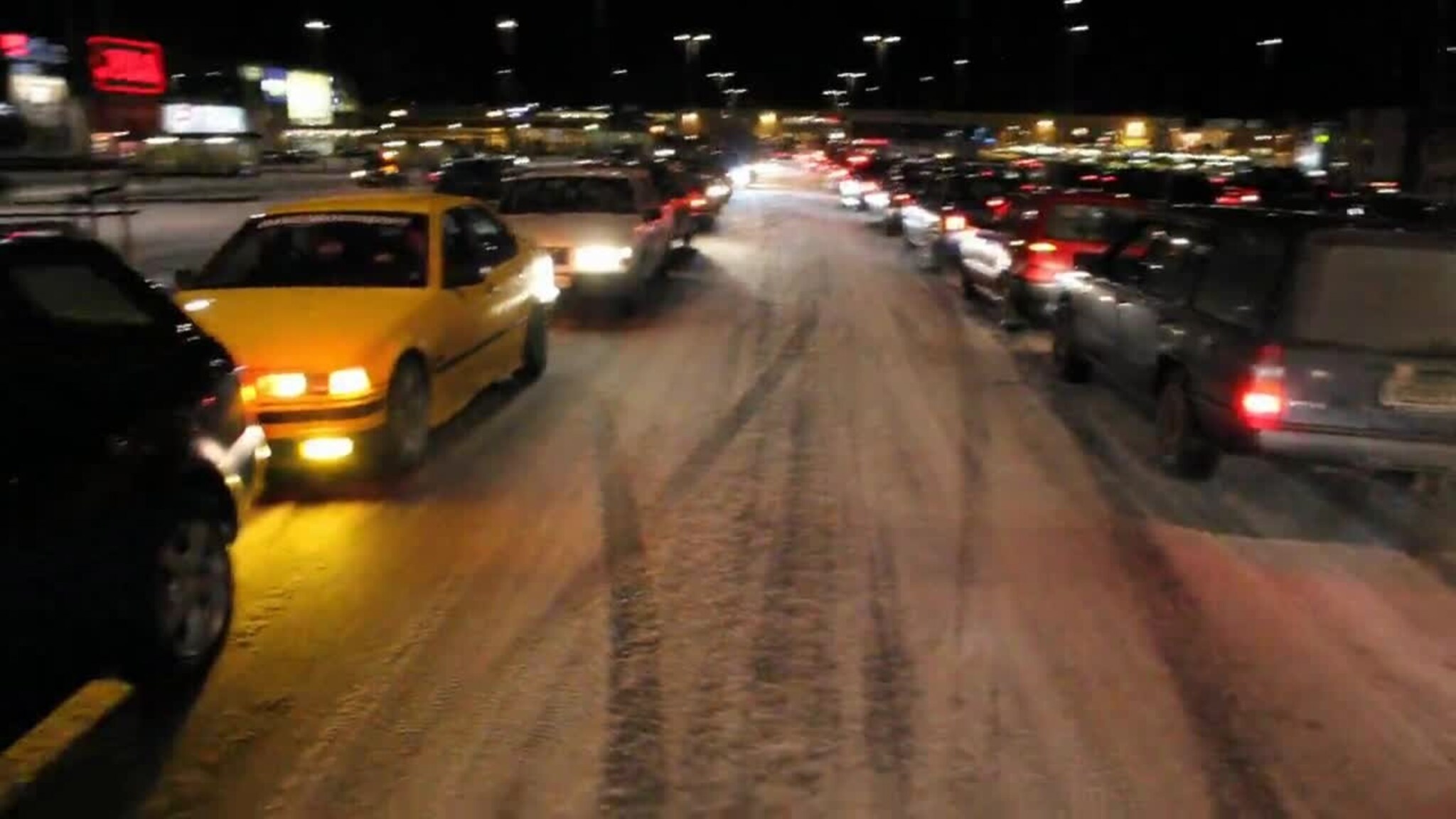 Her starter kortesjen i Sørlandsparken