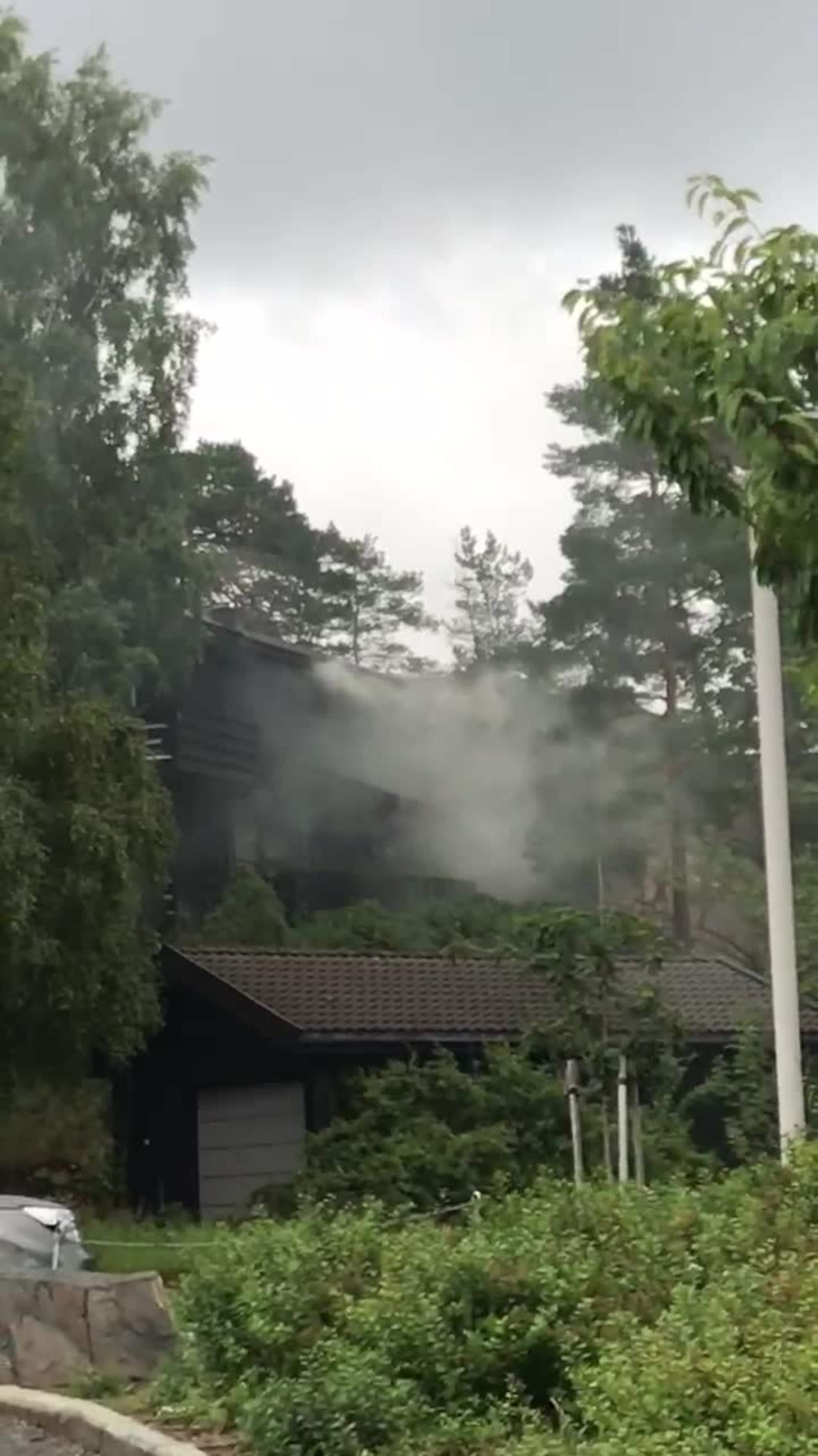 Røykutvikling i enebolig