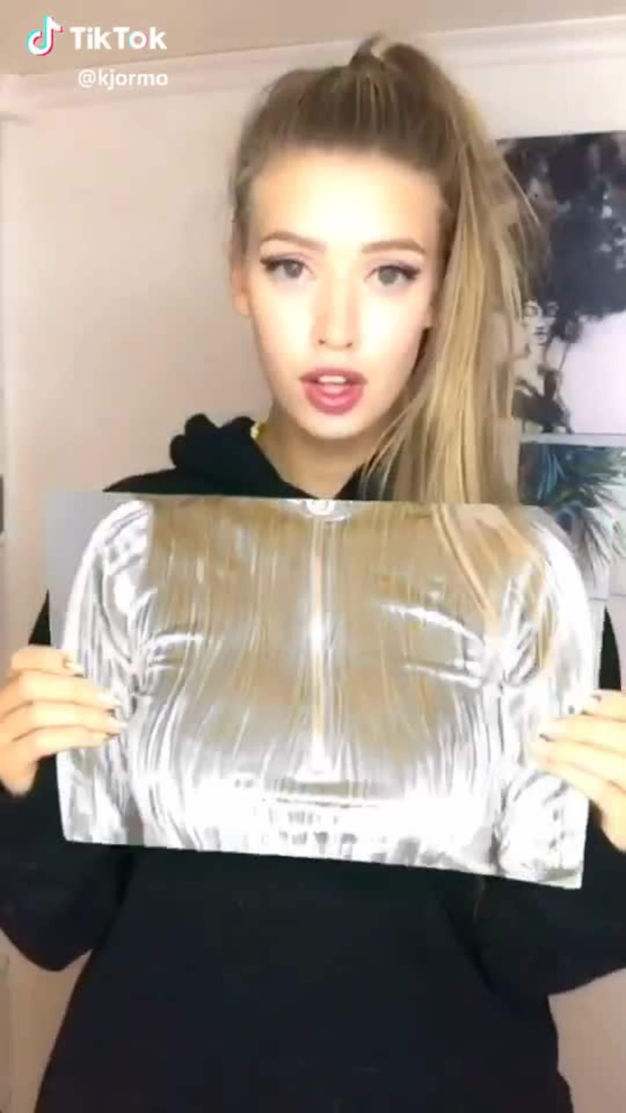 Henriette Kjørmo (22) på TikTok
