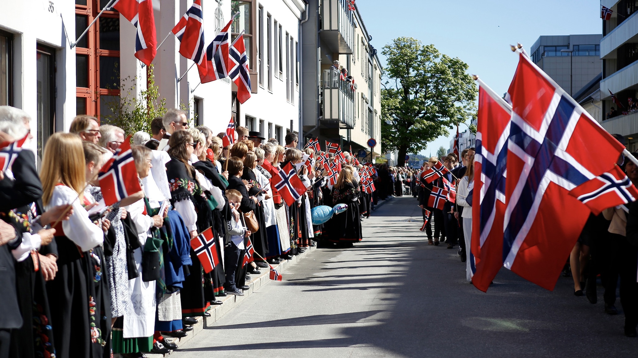 Se skoletoget her