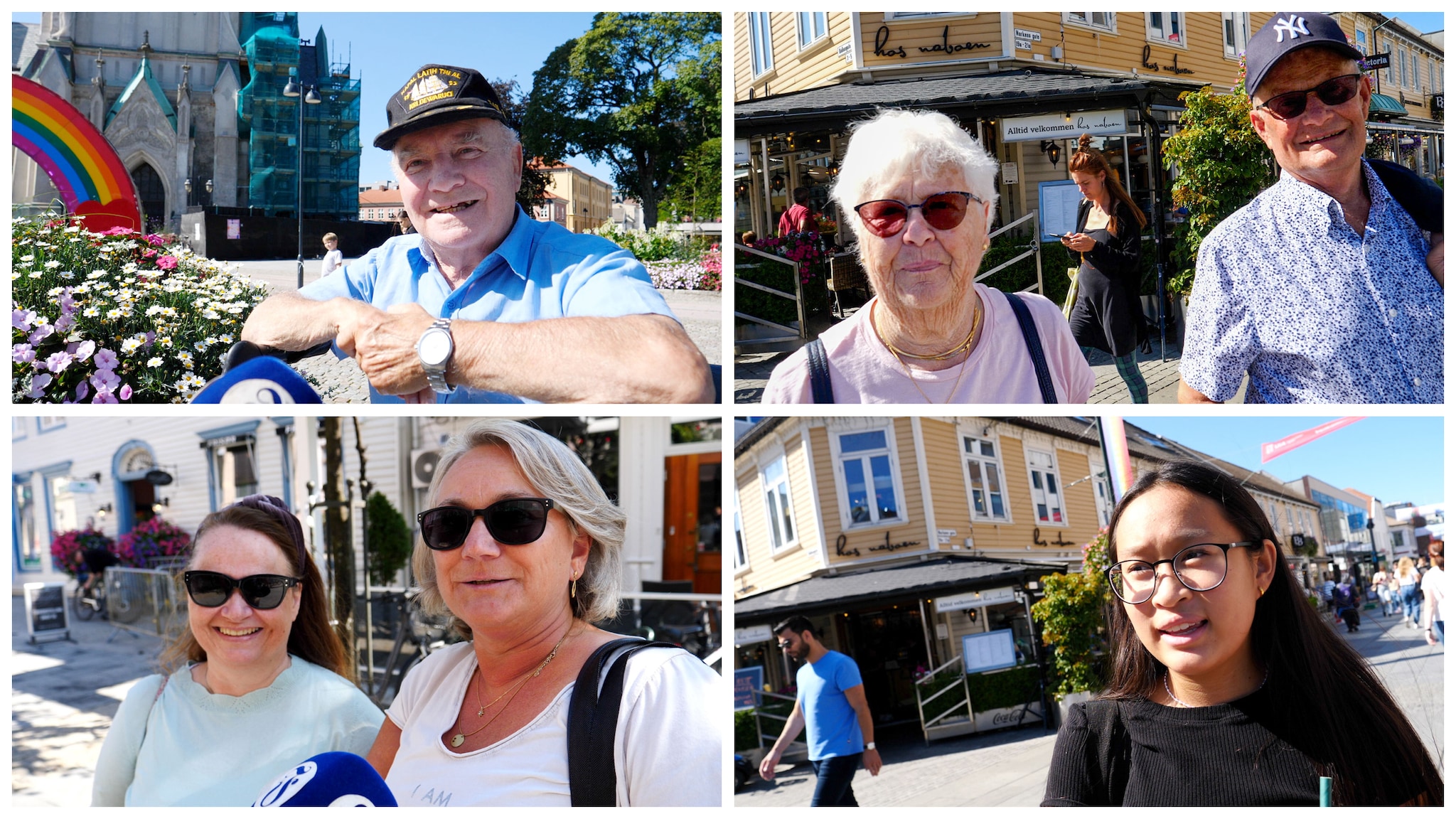 VIDEO: Dette mener folk i Kristiansand om regnbueflagg og pride