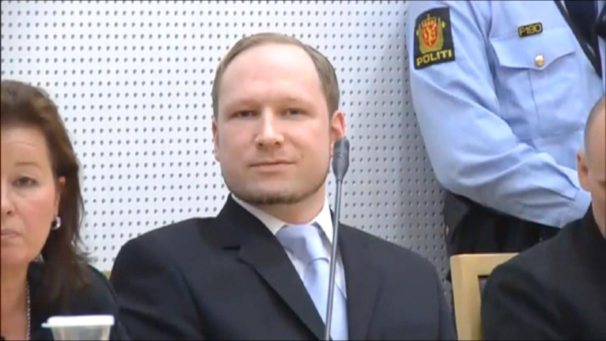 Anders Behring Breivik i retten