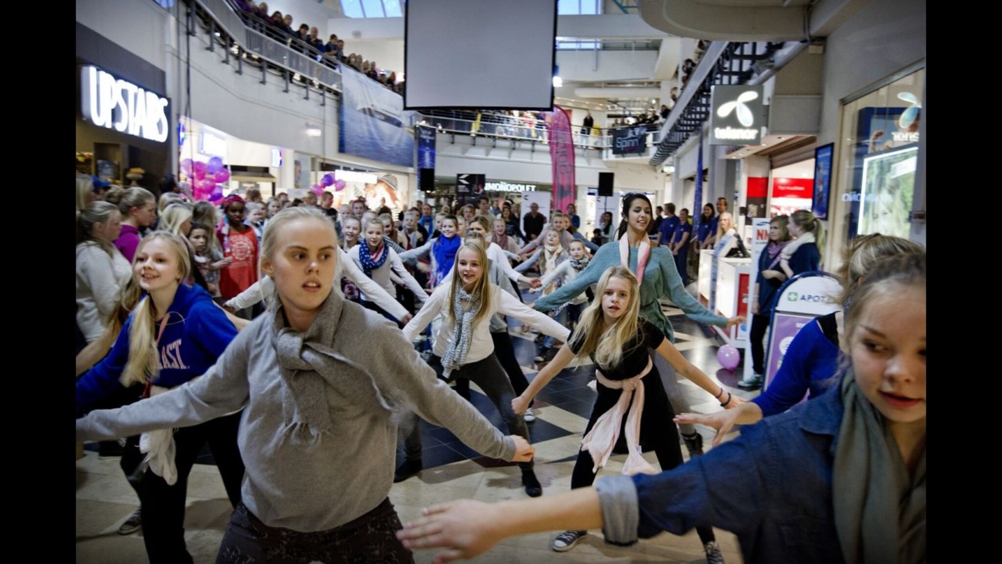 Kilden-dans på Sørlandssenteret