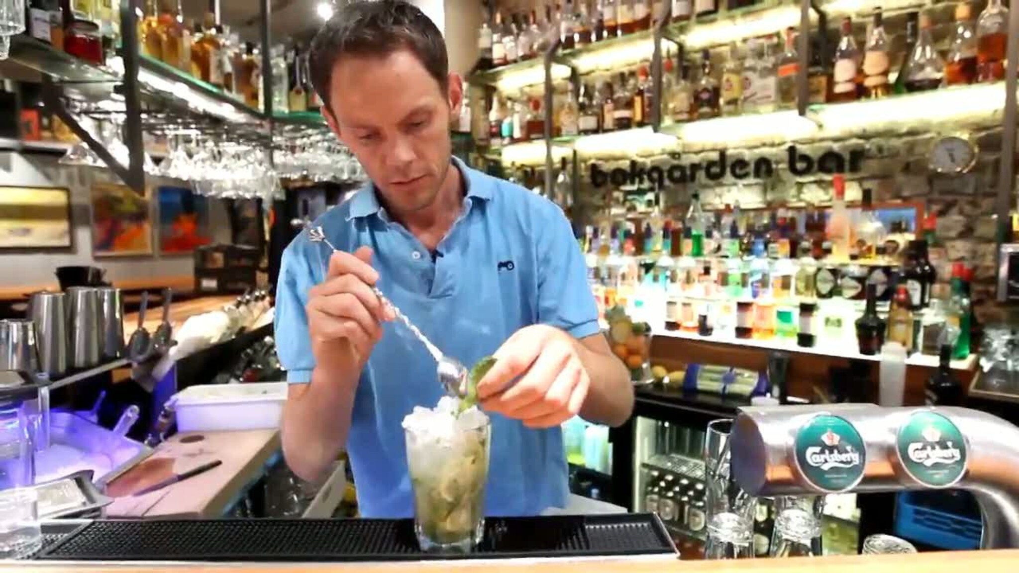 Slik lager du alkoholfri mojito