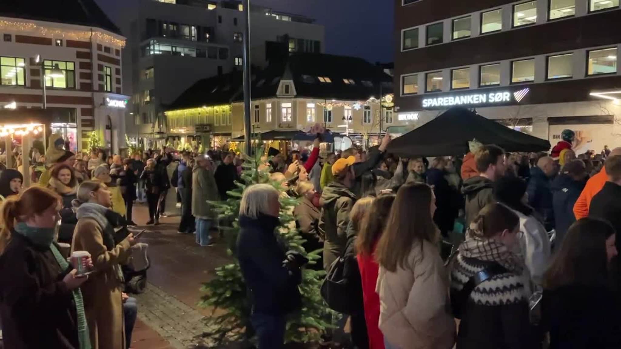 Julelystenning i Kristiansand