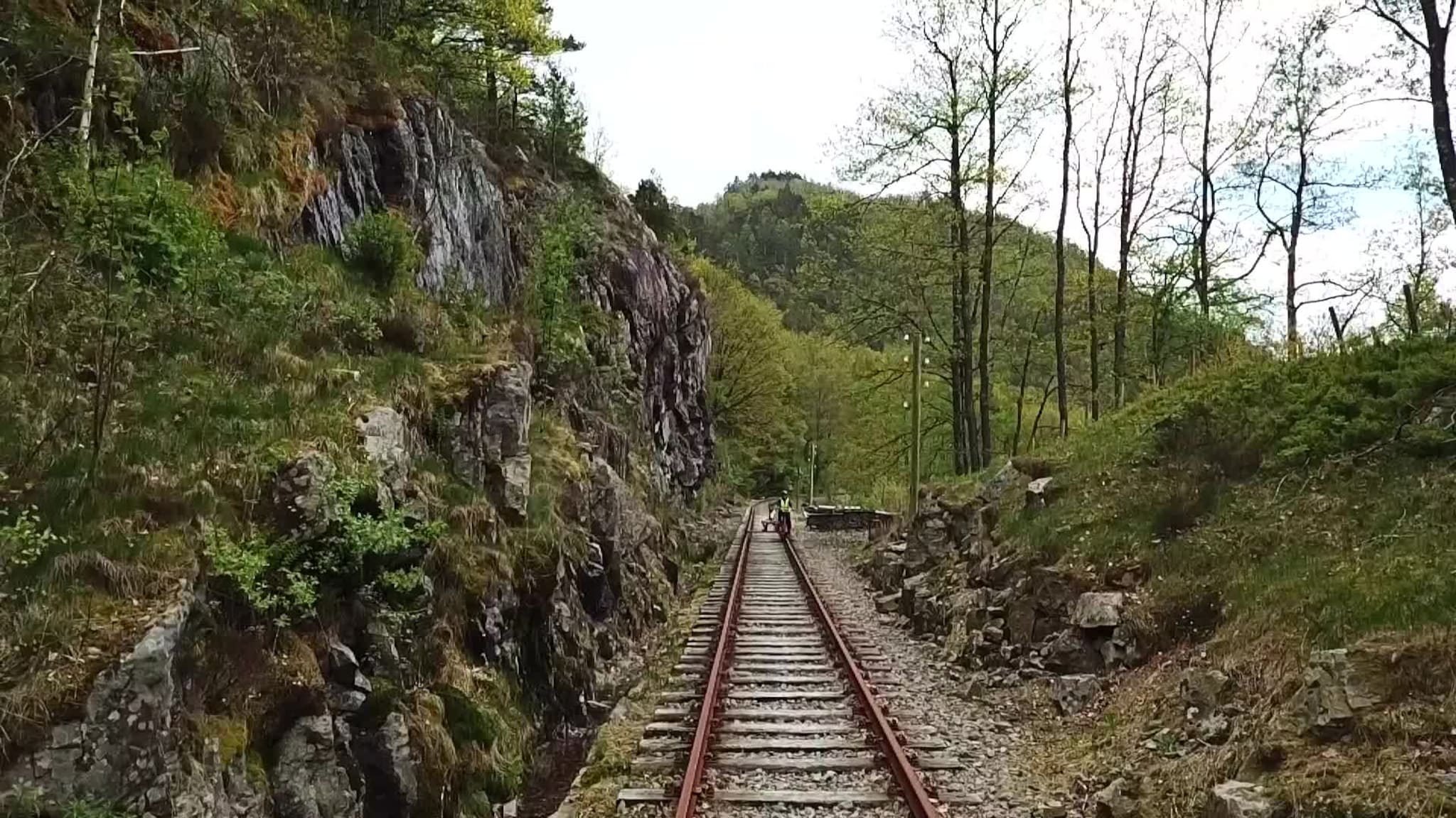 Dresinsykling på Flekkefjordbanen 4