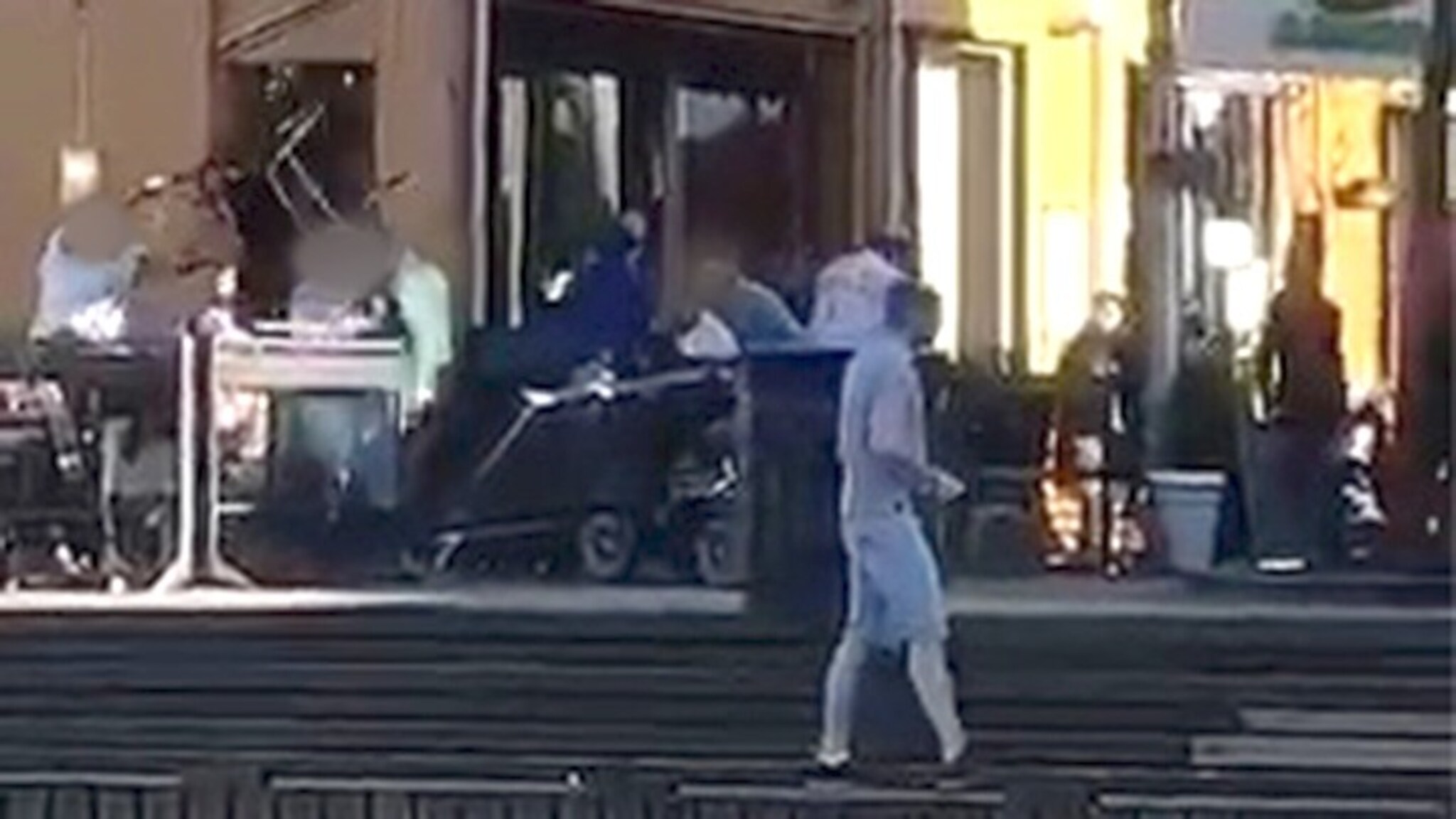 Her slåss de på Fiskebrygga