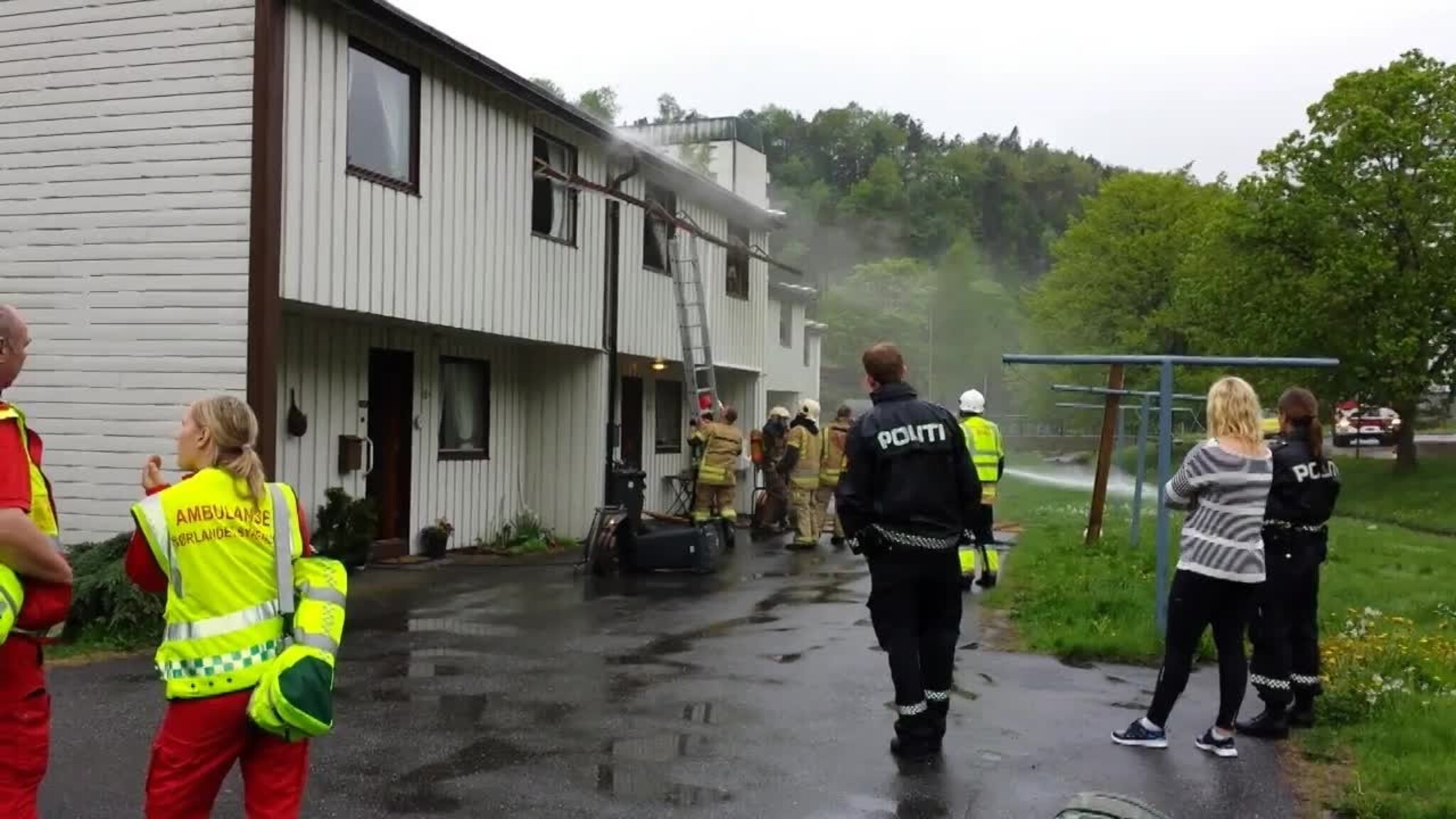 Brann i Suldalen