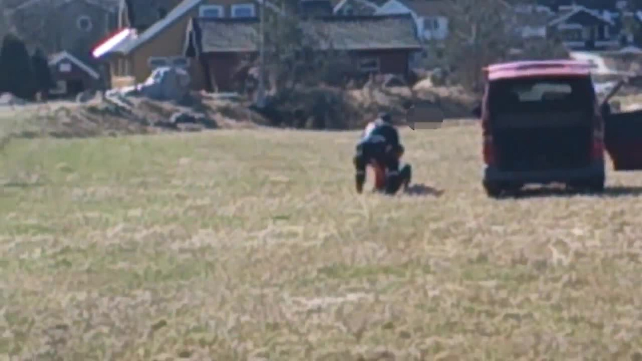 Se væpnet politiaksjon på Homstean