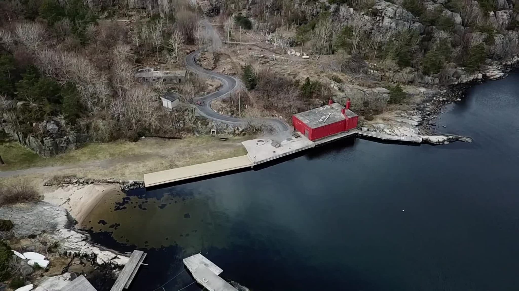 Flekkerøya. Krageviga