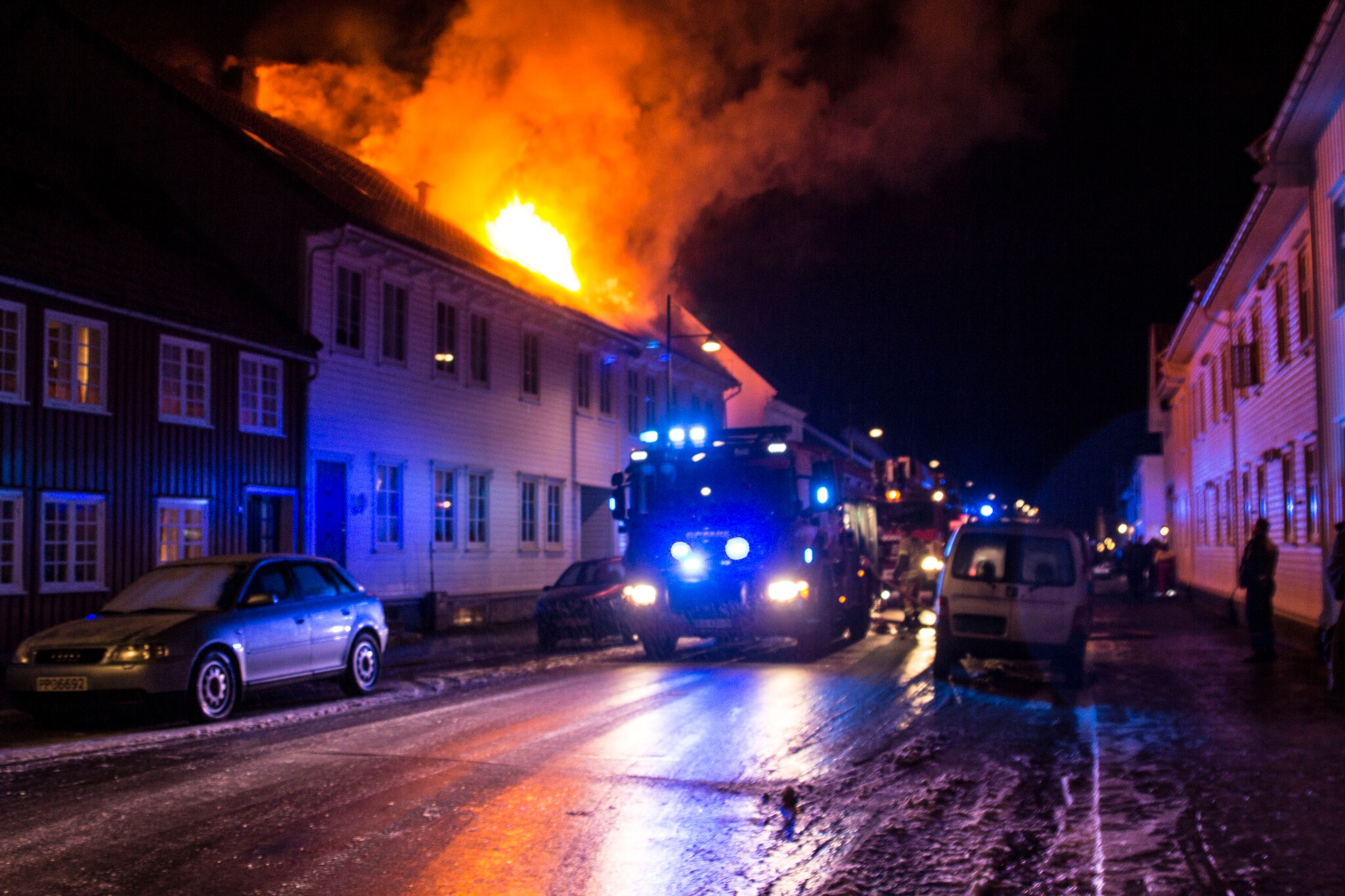 Brannen i Posebyen - direkte