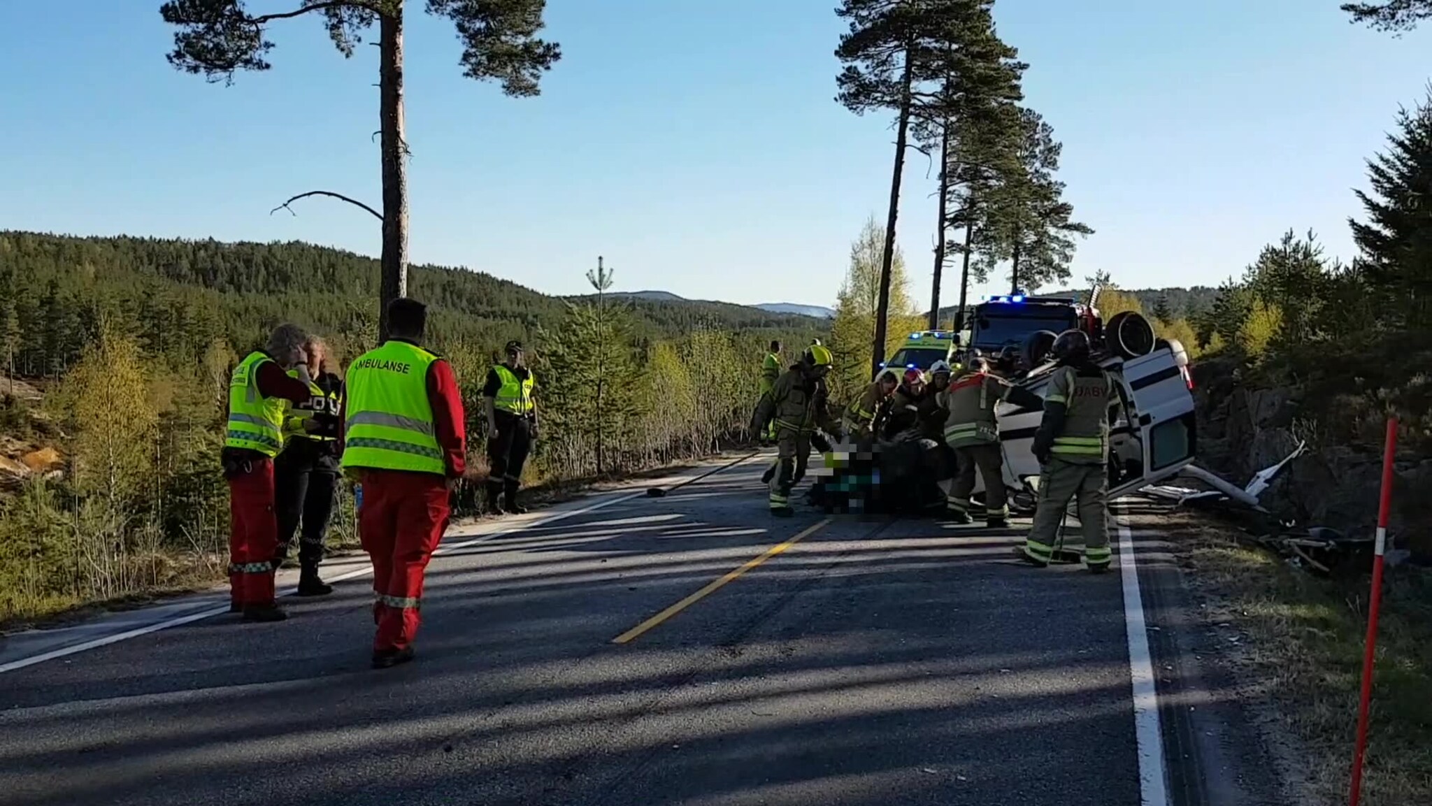 Trafikkulykke Froland