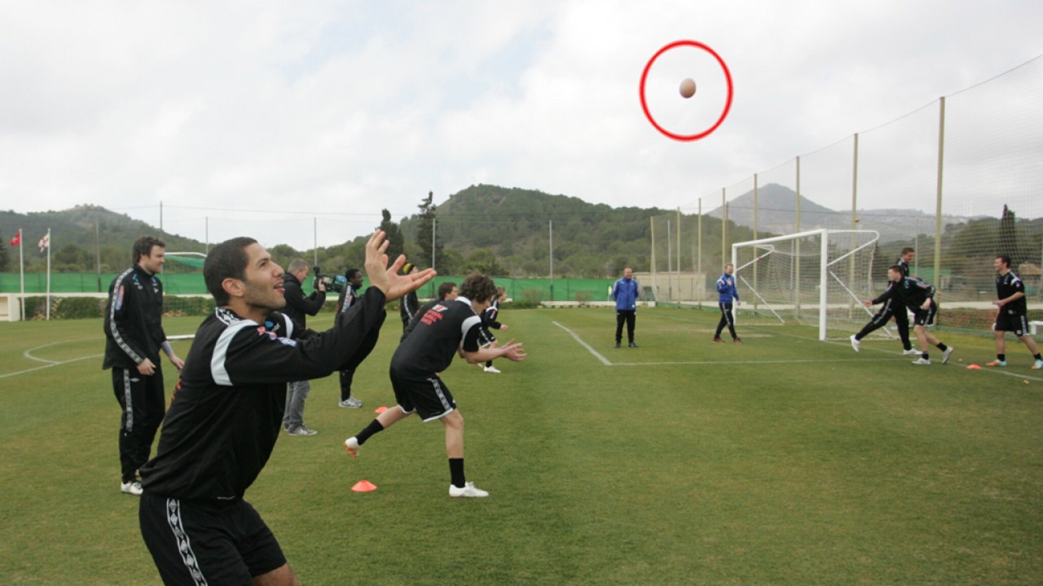 Eggkasting på Start-trening