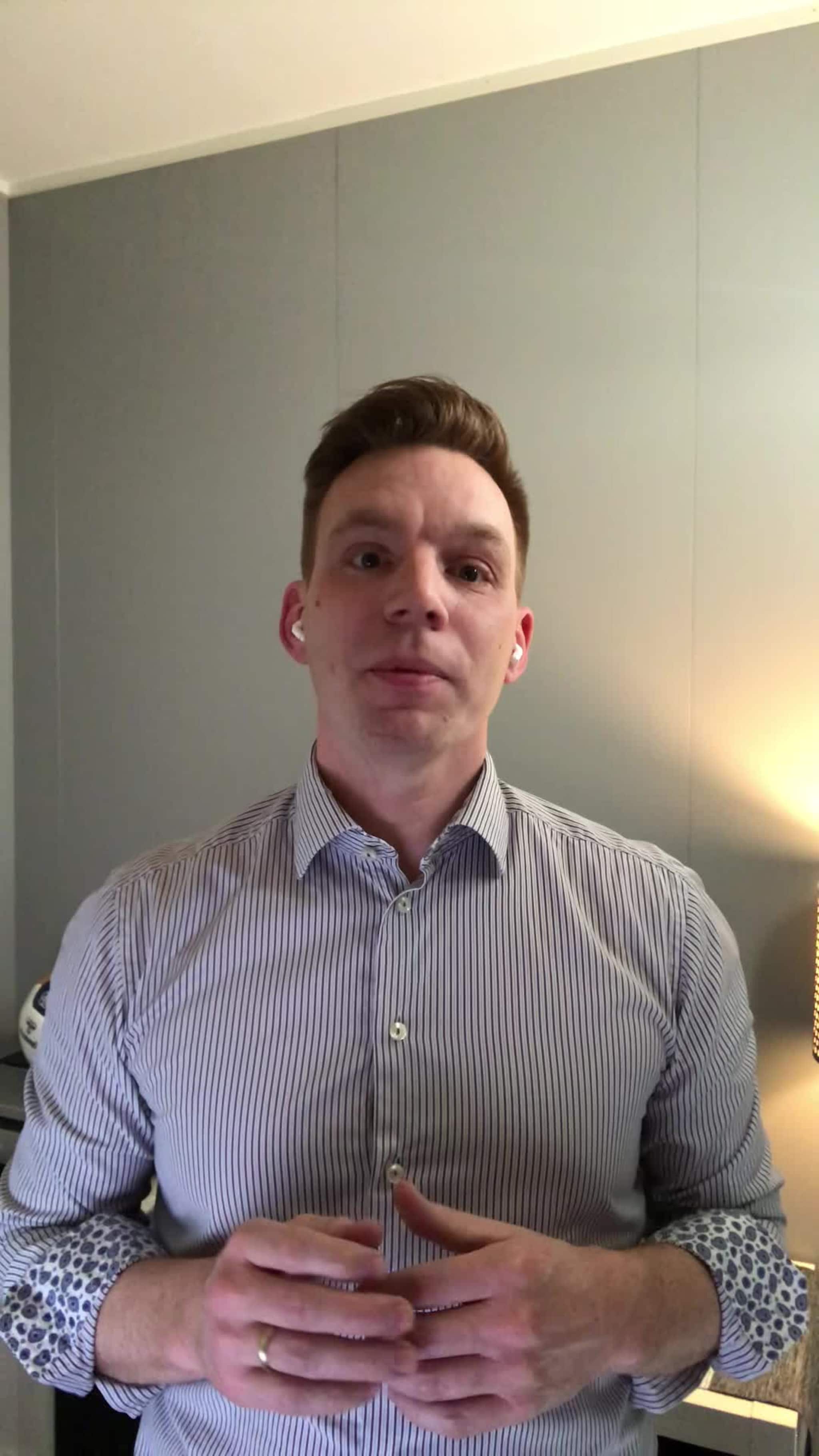 Innledning fra Runar Leite om lønnsforskjeller mellom kvinner og menn.