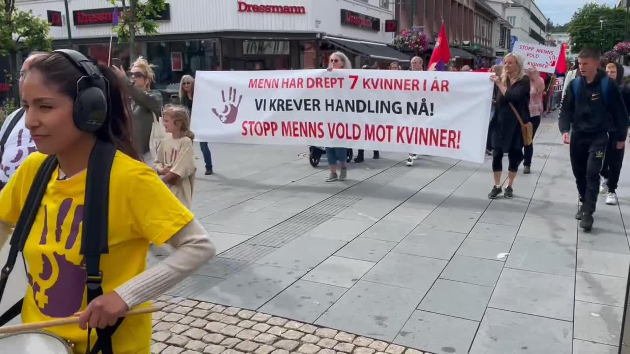 Demonstrasjon i Kristiansand