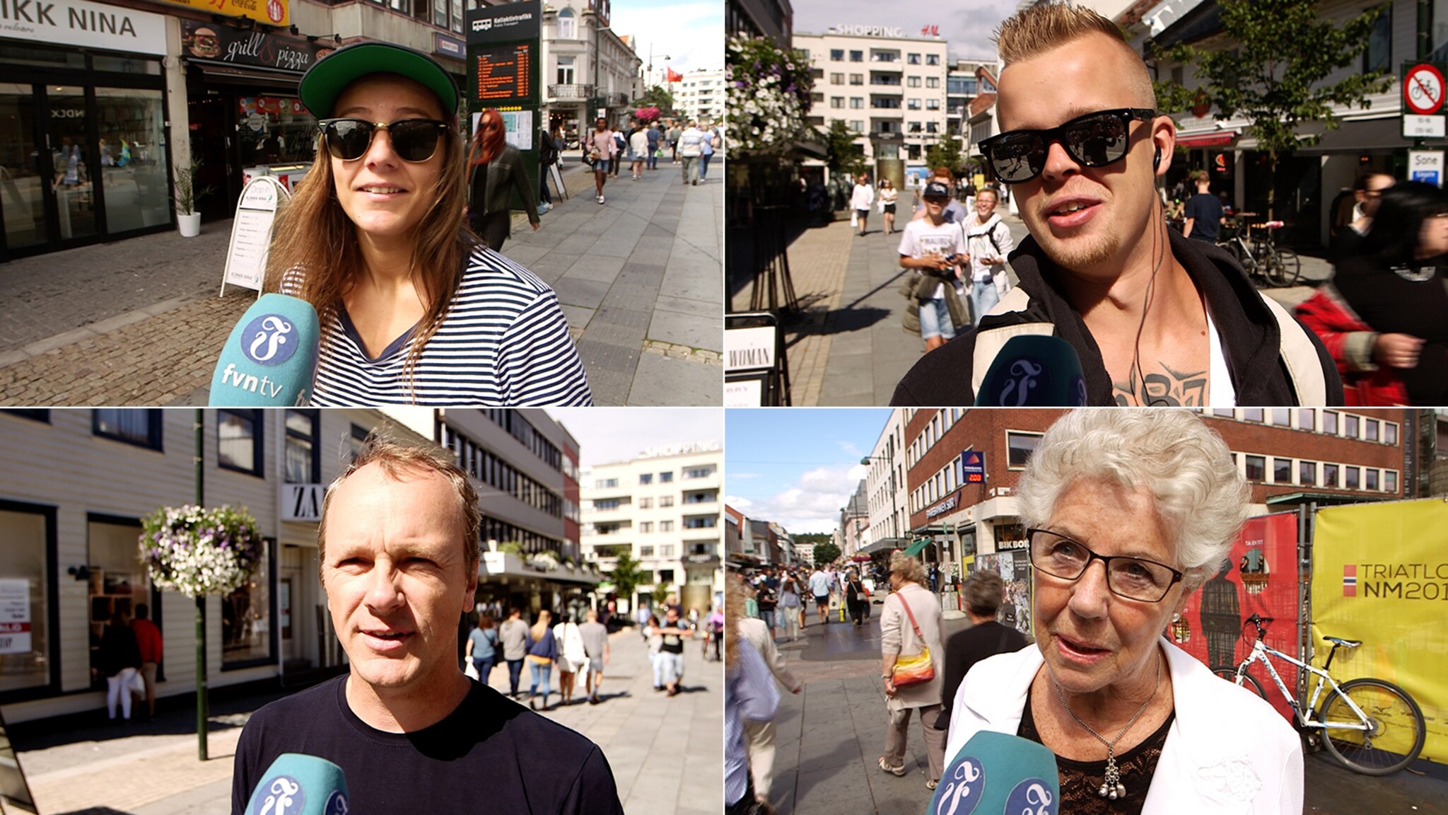 - Både sportsfolk og andre høytstående personer banner