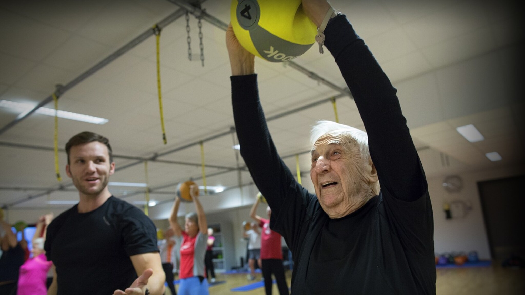 Thomassen (93) trener styrke tre ganger i uken