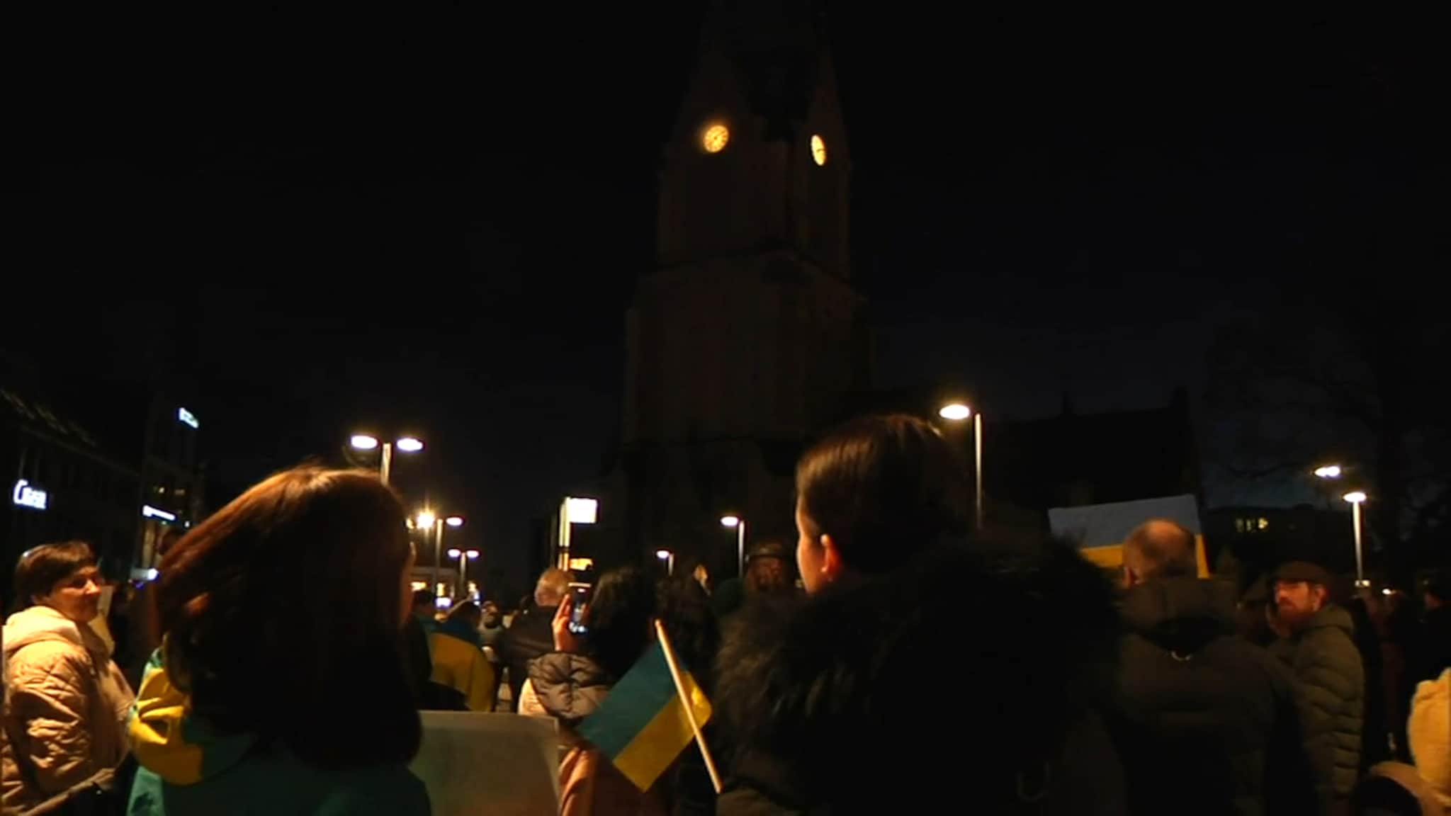VIDEO: Her spiller klokkene i Domkirka Ukrainas nasjonalsang