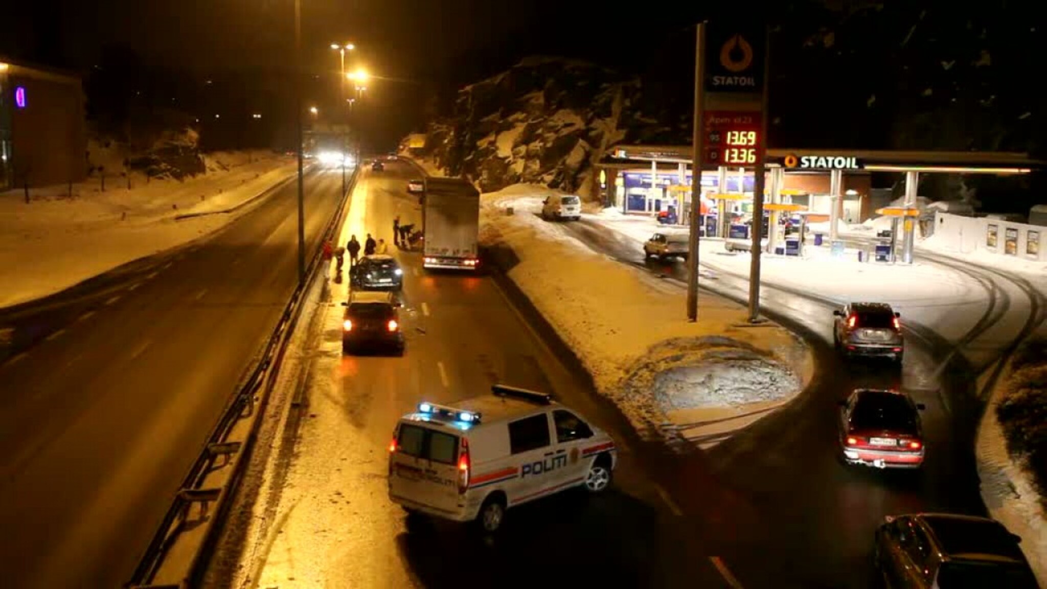 Trafikkuhell på Vesterveien