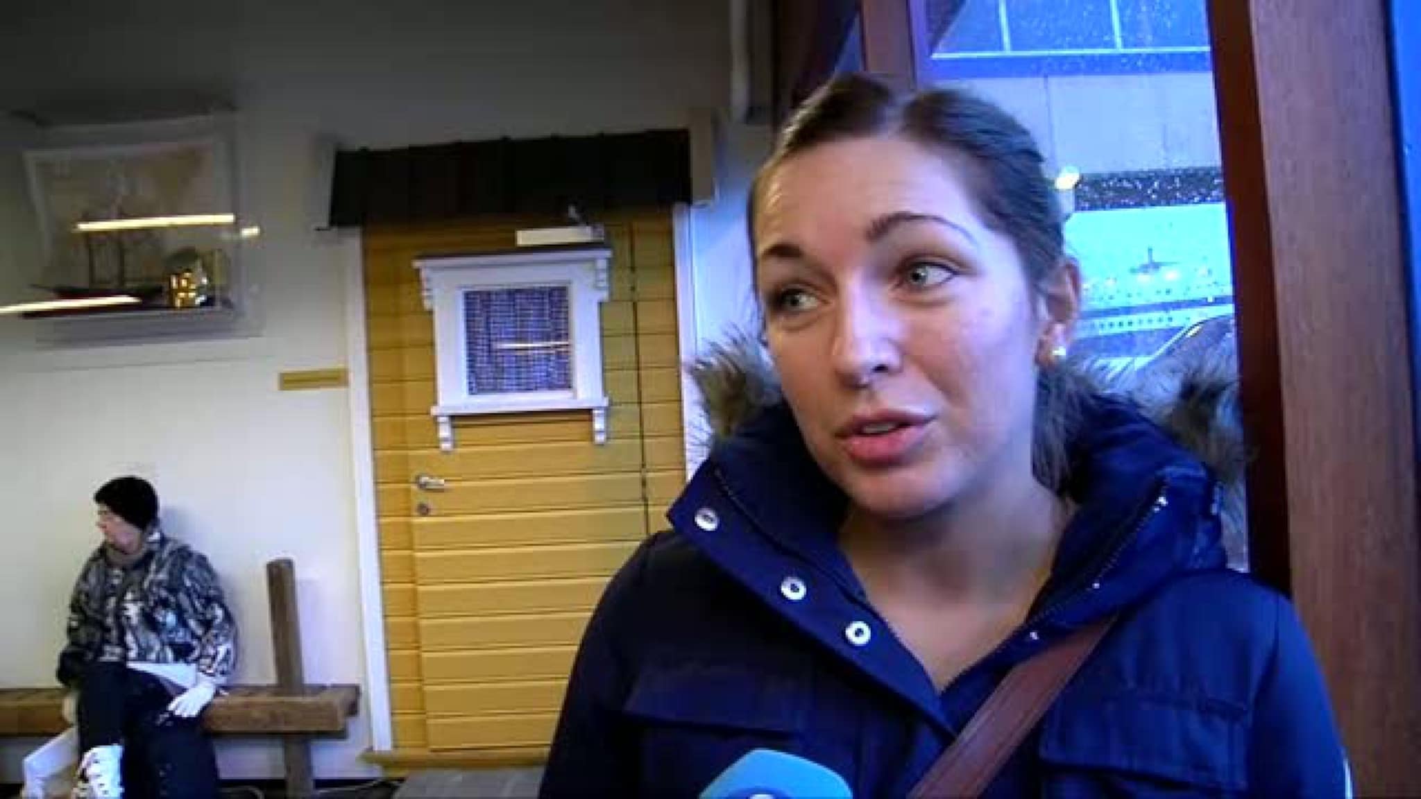 - Bølgene slo over båten