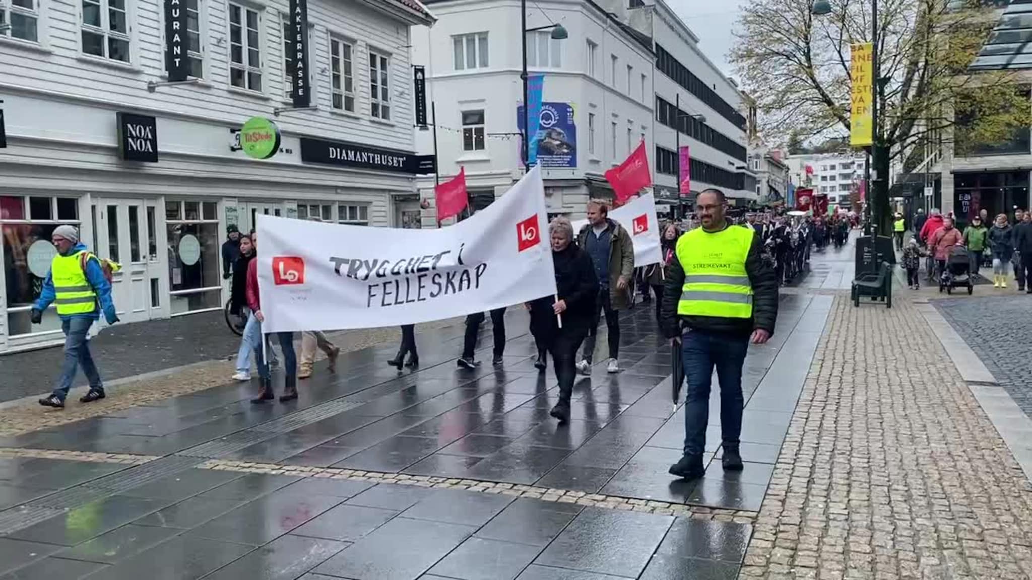 1. mai-tog i Kristiansand 2023