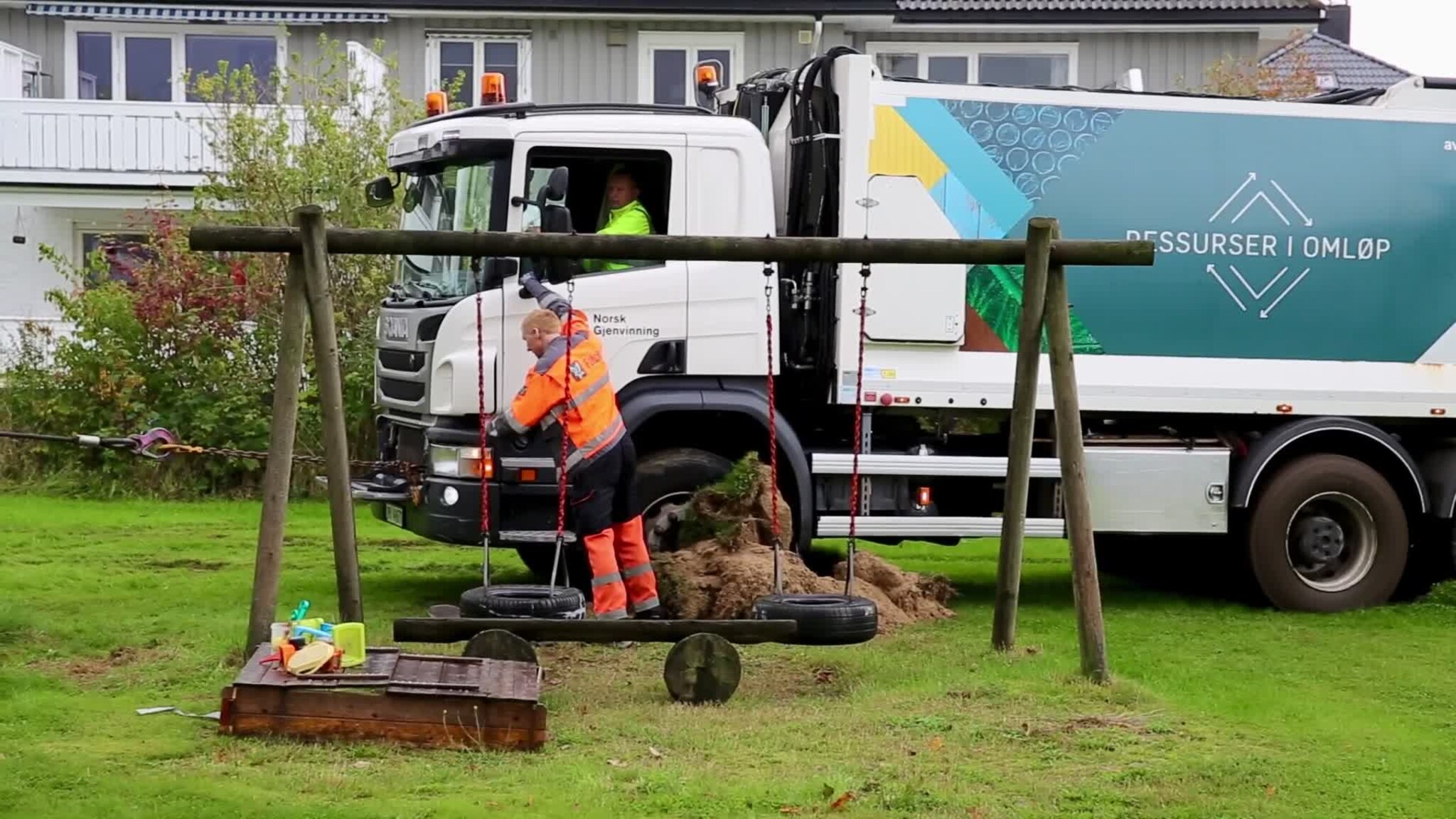 Søppelbil på Lund_3
