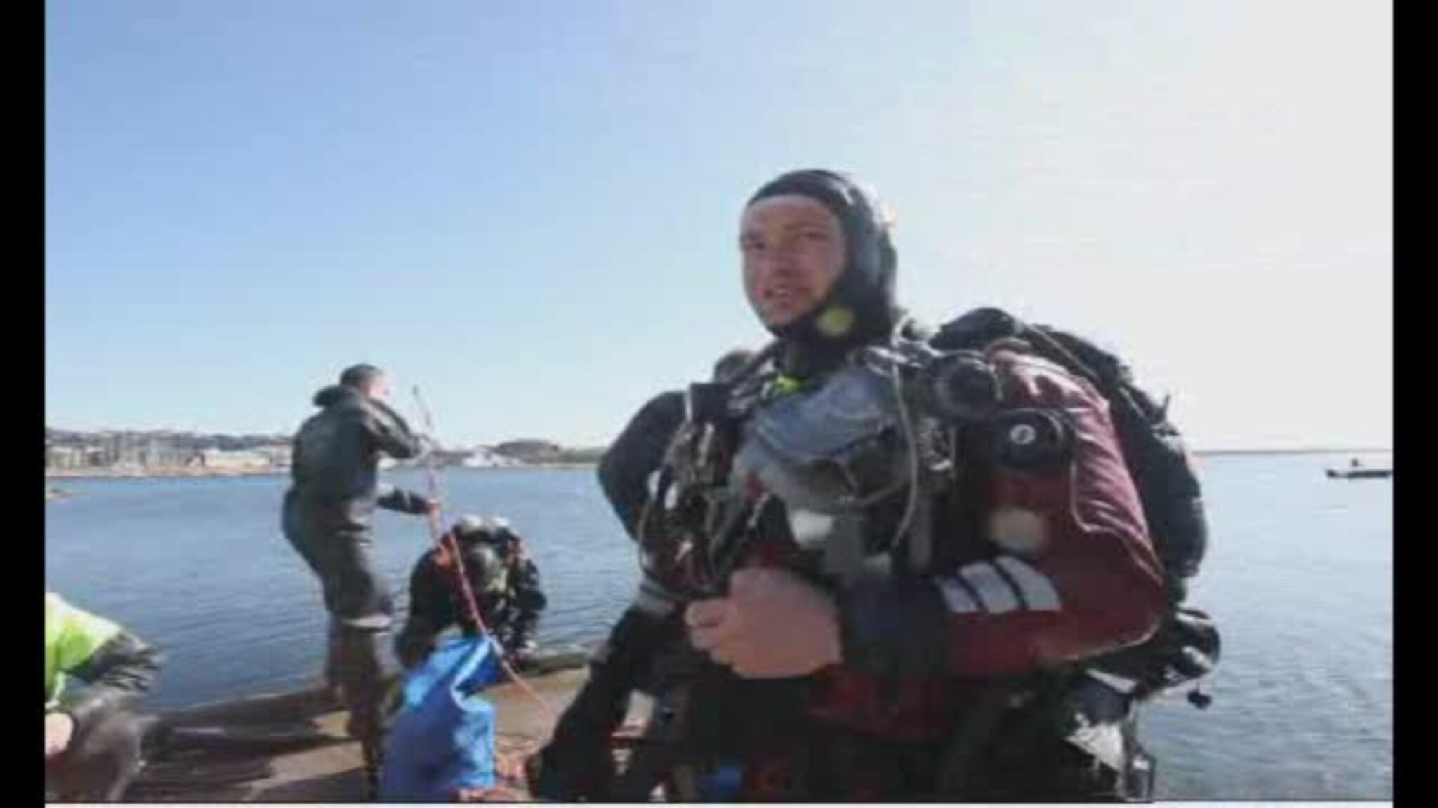 Branndykkere i trening