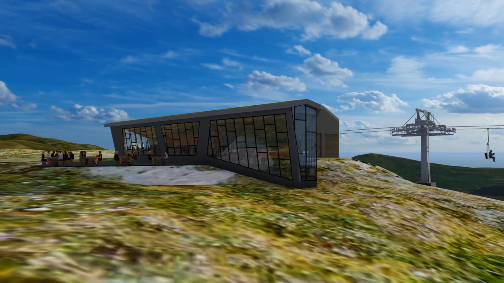 Se planene for det nye skisenteret på Hovden