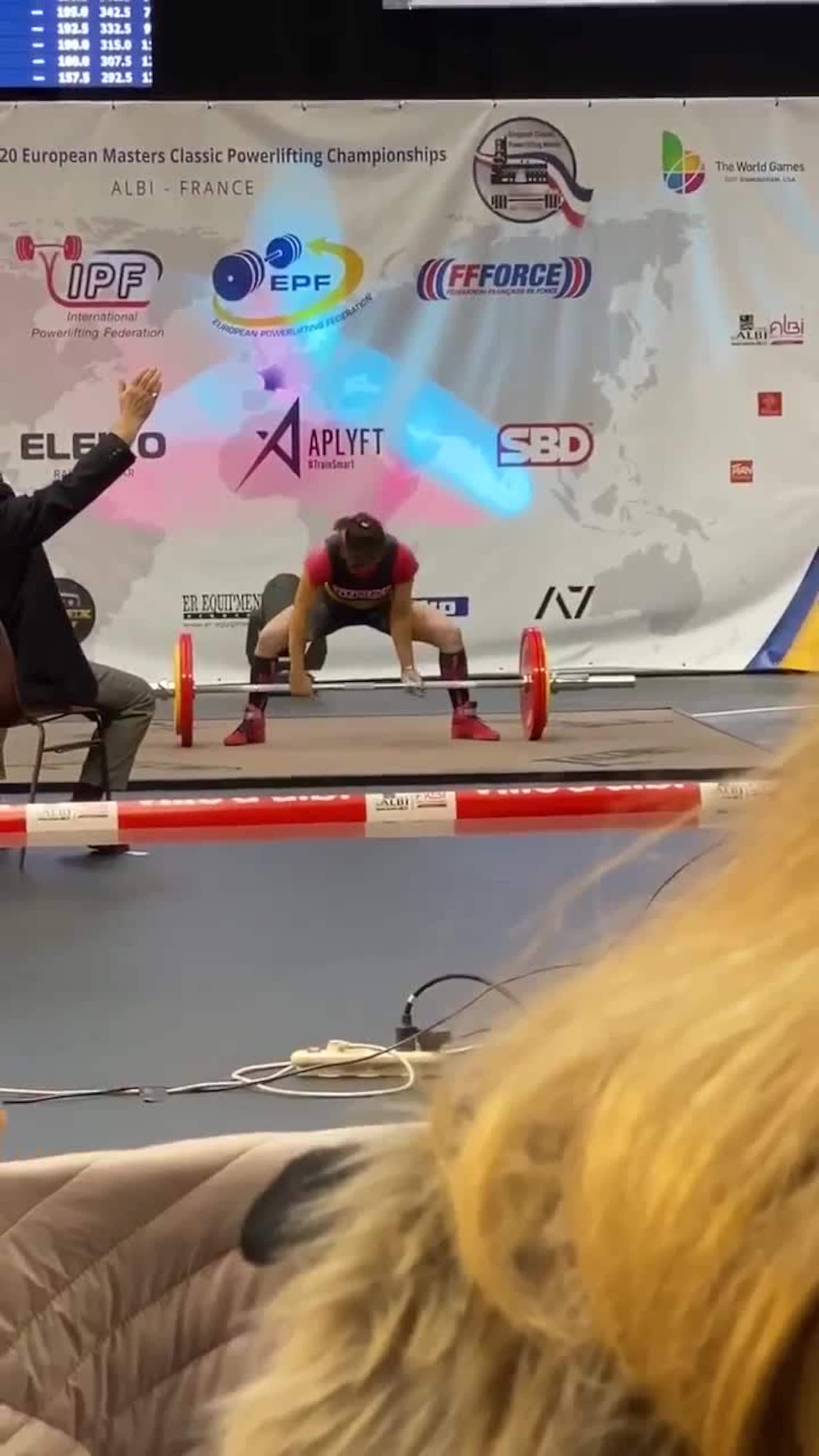 Rita Simonsen med markløft i master-EM