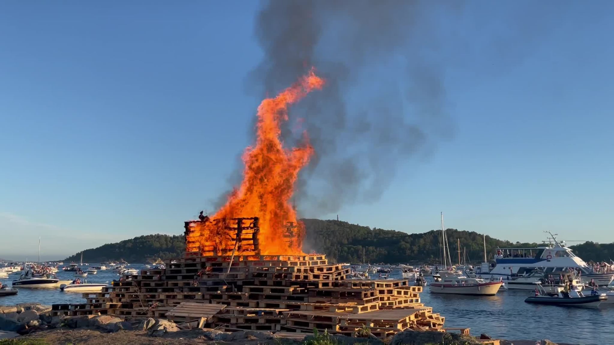 Sankthansfeiring på Tangen