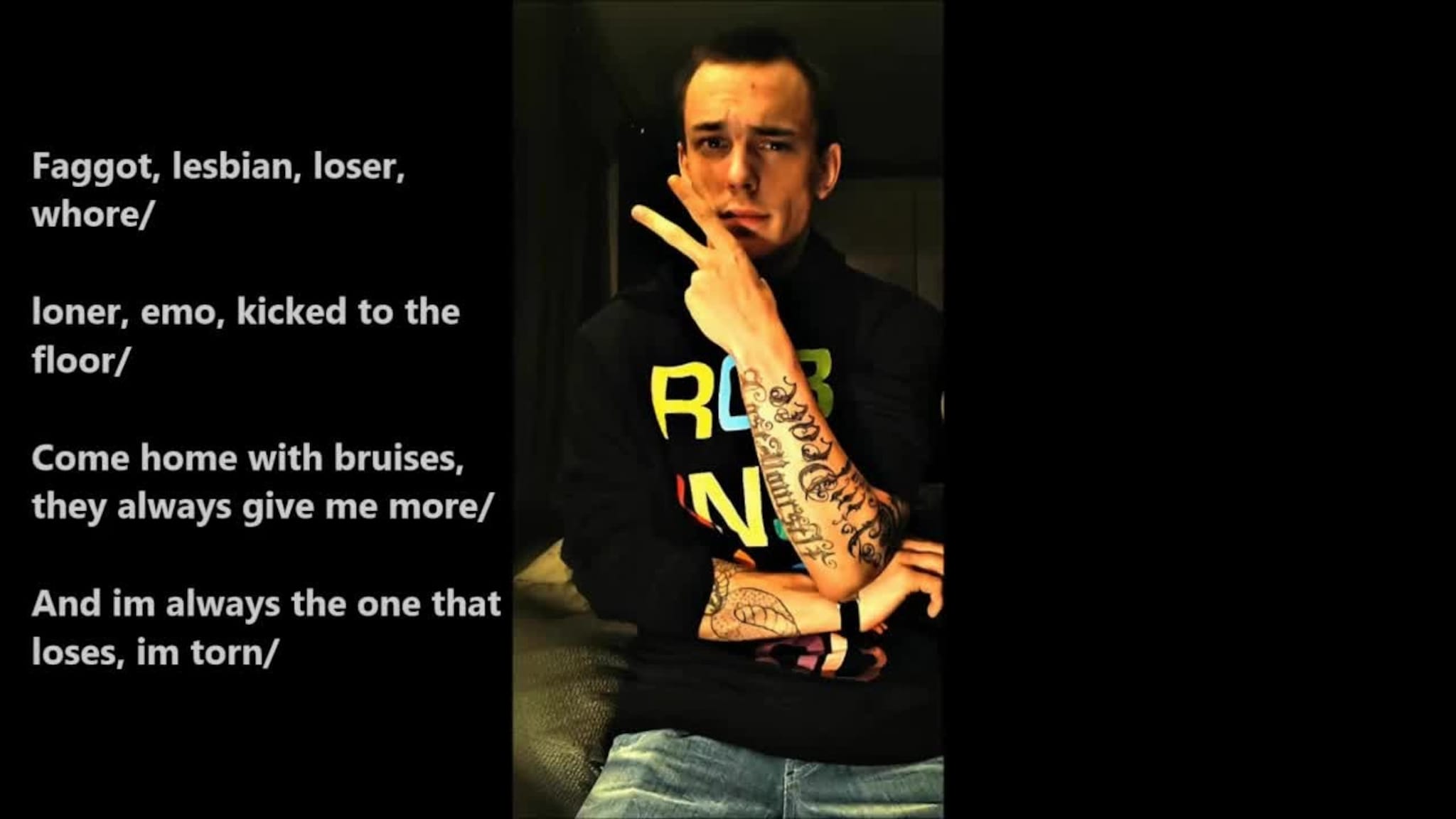 C the Me rapper om mobbing i låta Reality.