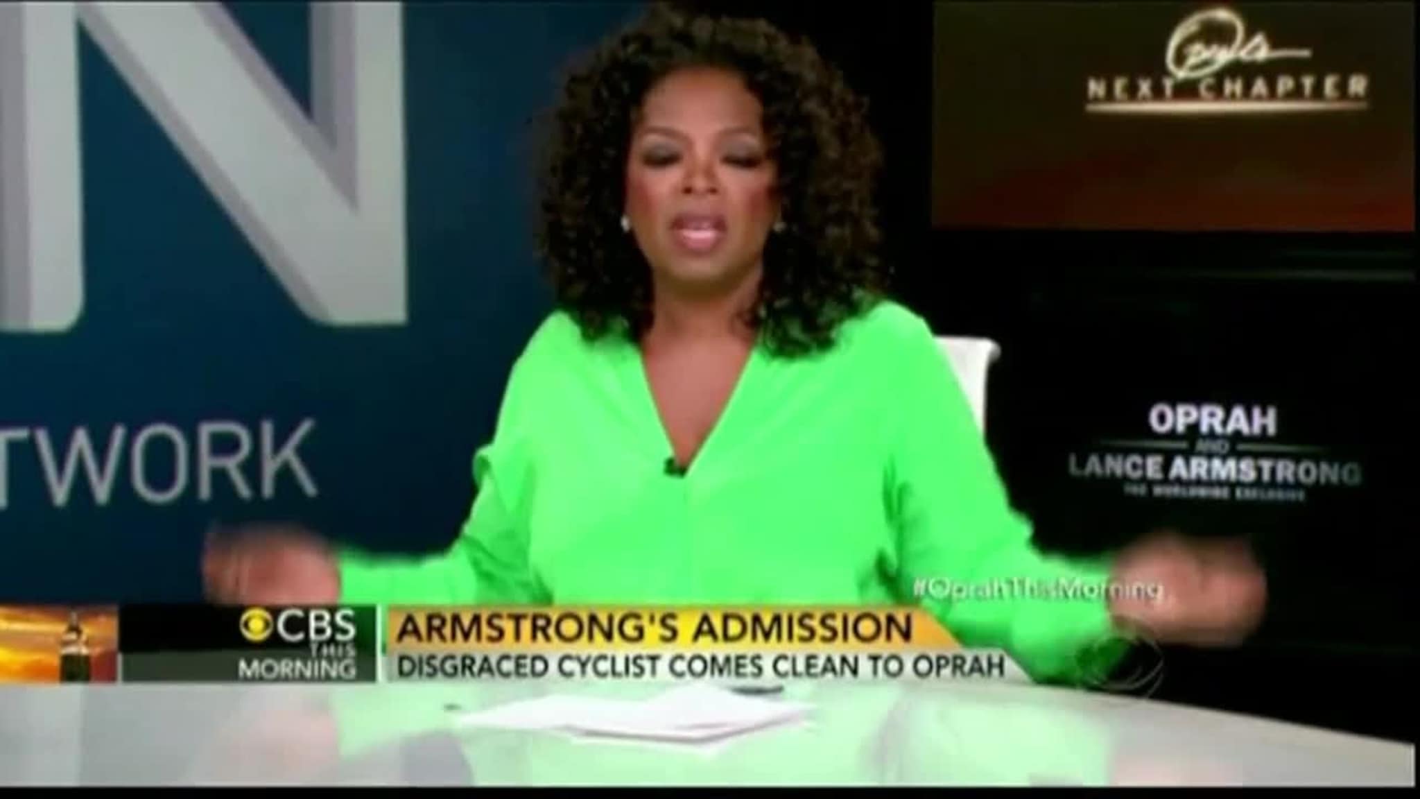 Oprah forteller om et følelsesladet intervju