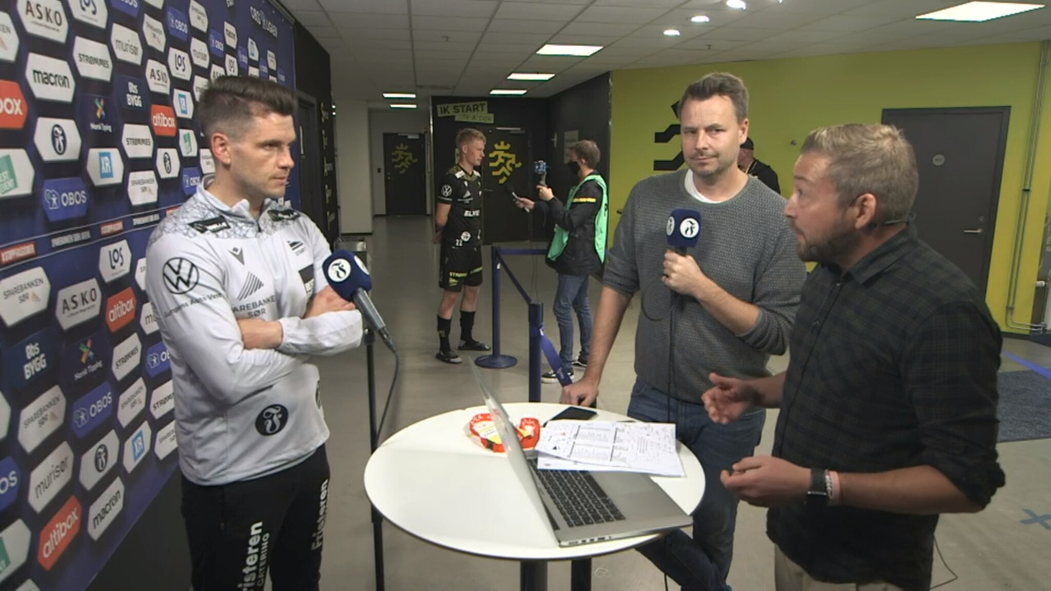 SENDING: Slik forklarer Tjelmeland og Start Fredrikstad-kampen