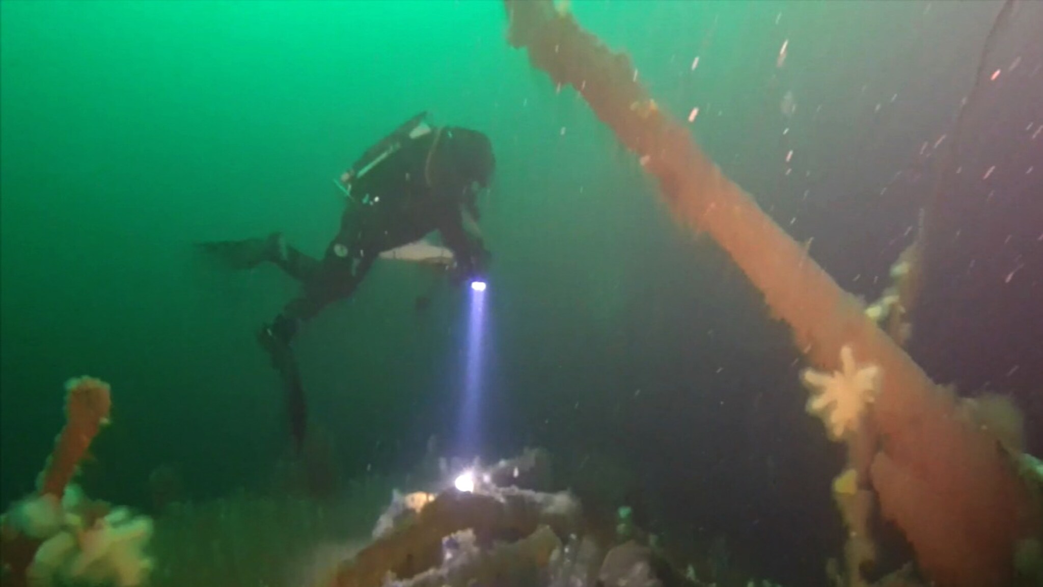 Endte i trykkammer etter dette dykket