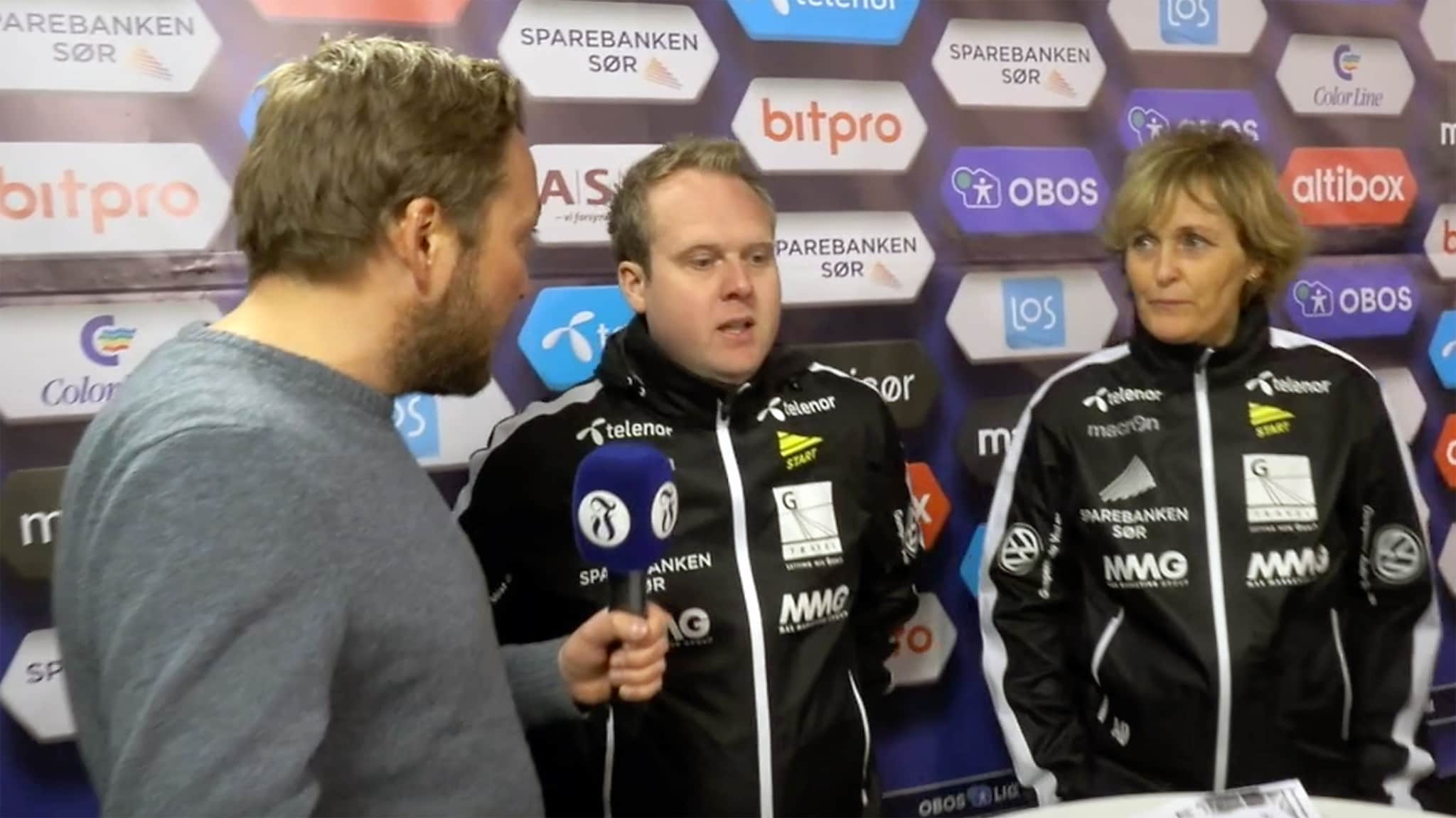 VIDEO: Start-ledelsen om at Rekdal ledet laget mot AaFK
