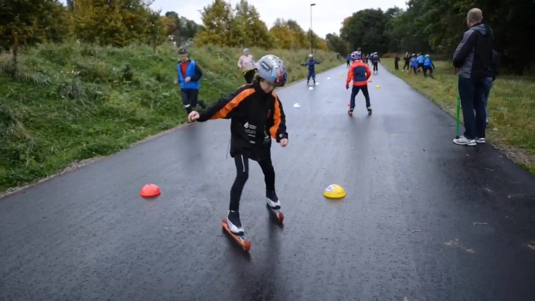 Sjekk den nye rulleskiløypa