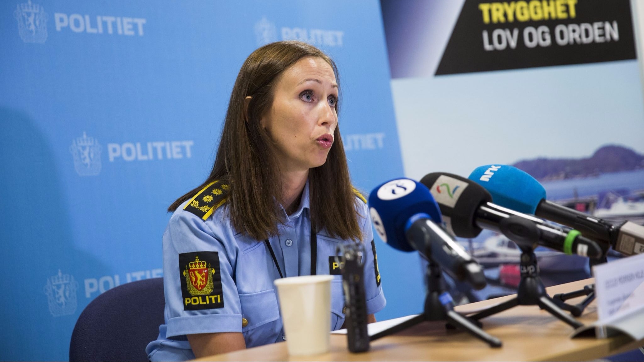 Se politiets pressekonferansen etter knivstikkingen på Sørlandssenteret