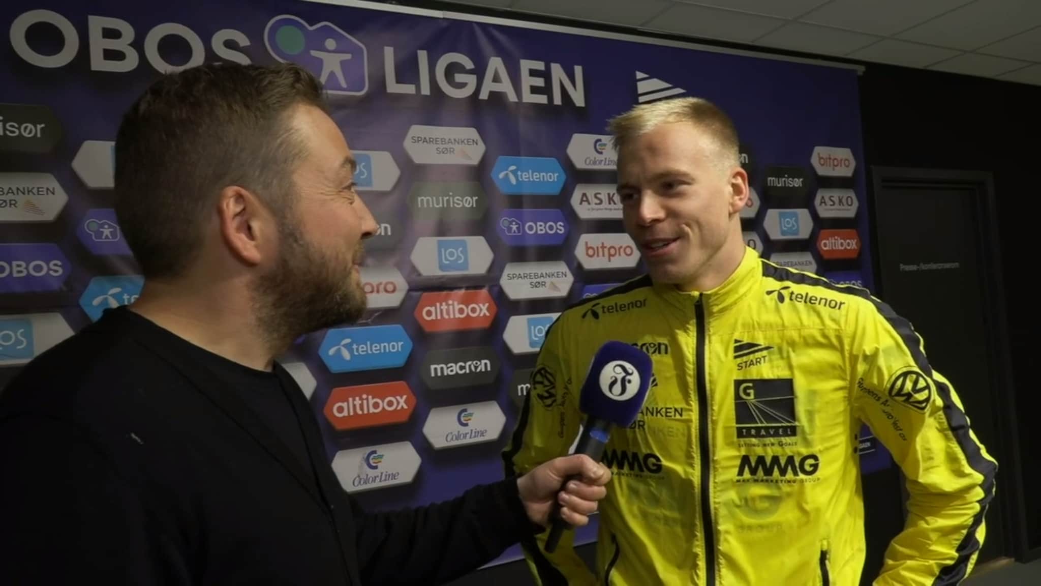 VIDEO: - Er litt usikker på underlaget der borte