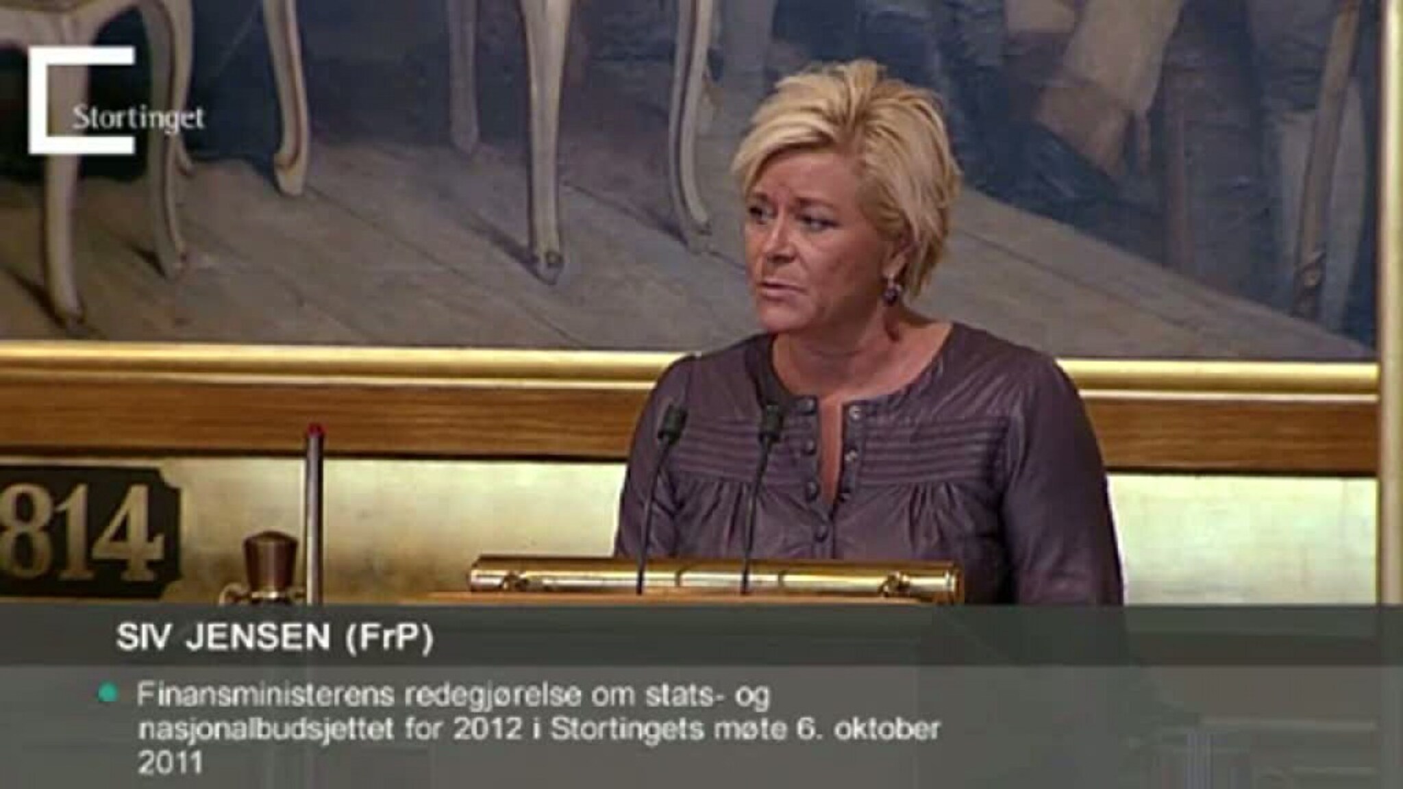 Siv beklaget og gikk til angrep på Pedersen