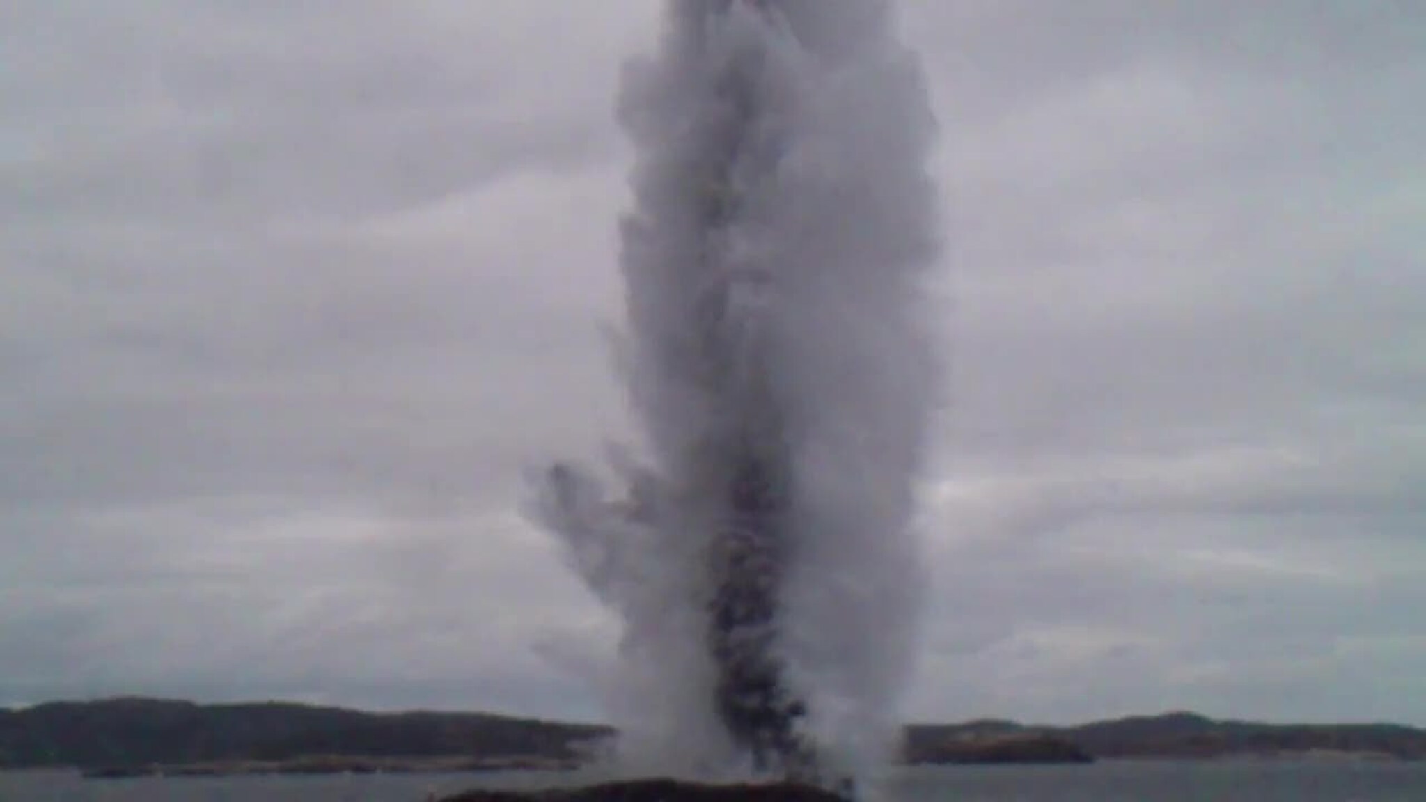 Her sprenges minen i Søgne
