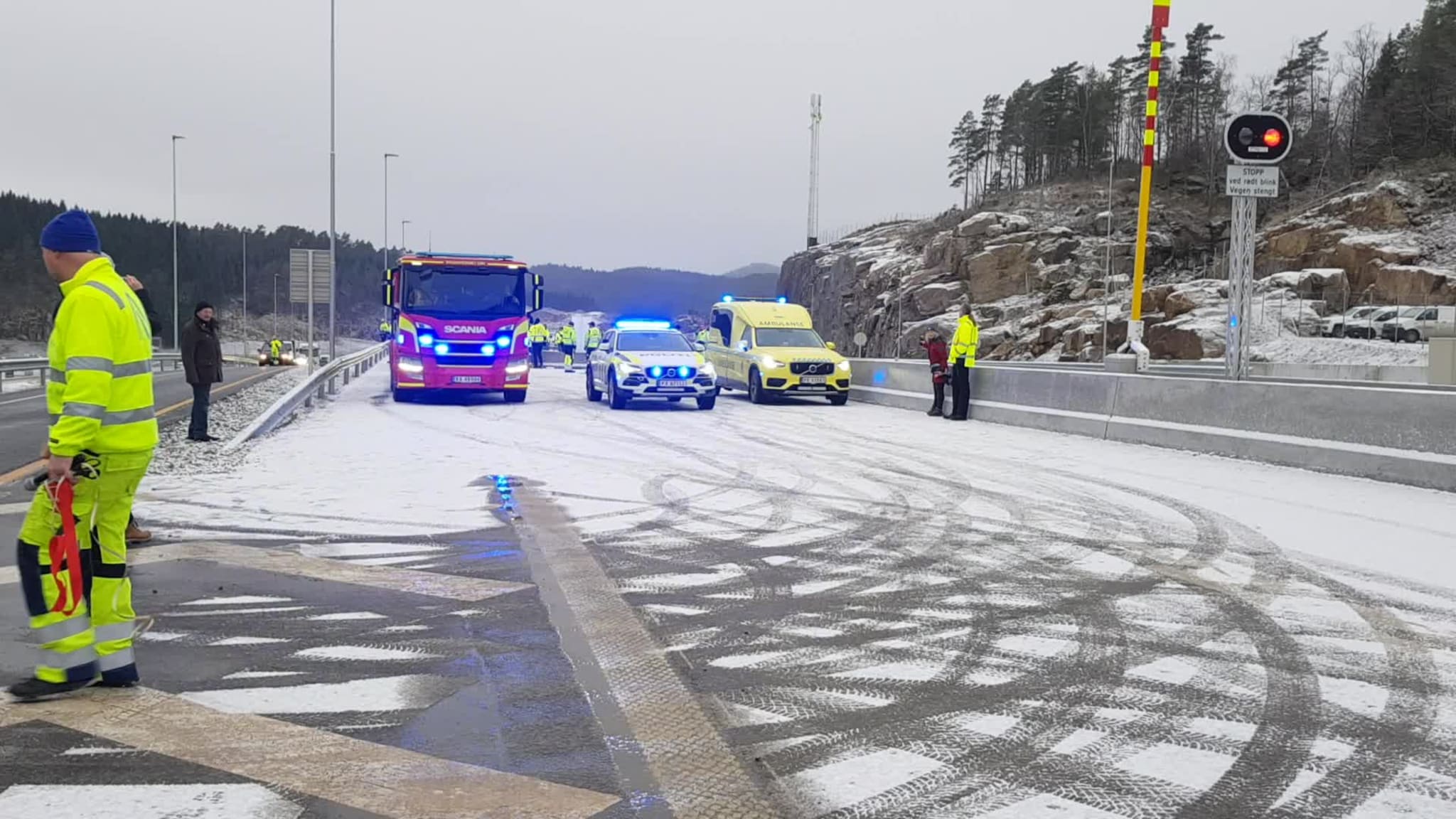 Åpning av ny E39-strekning