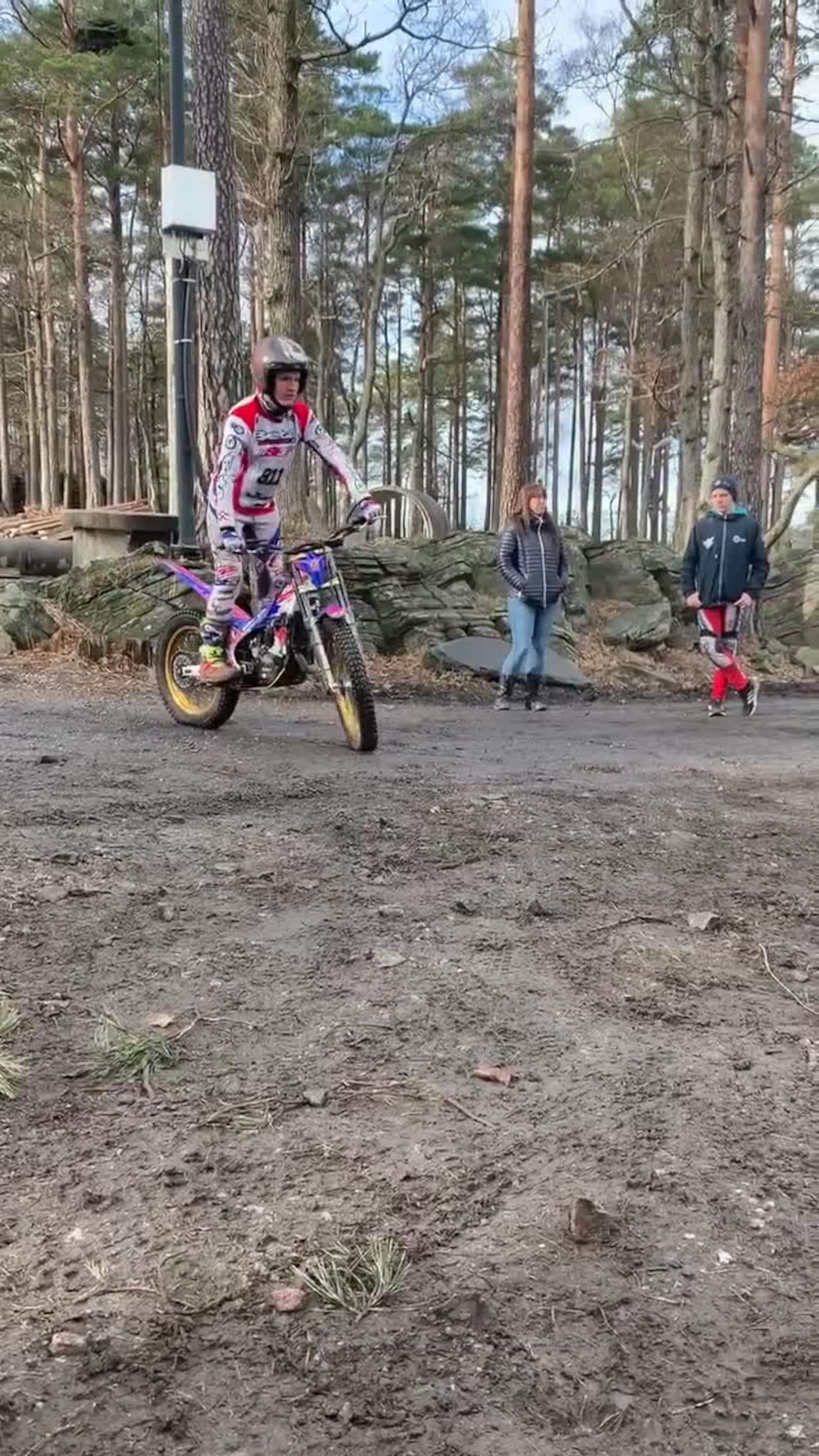 Sander Bjoraaa utfolder seg i trial