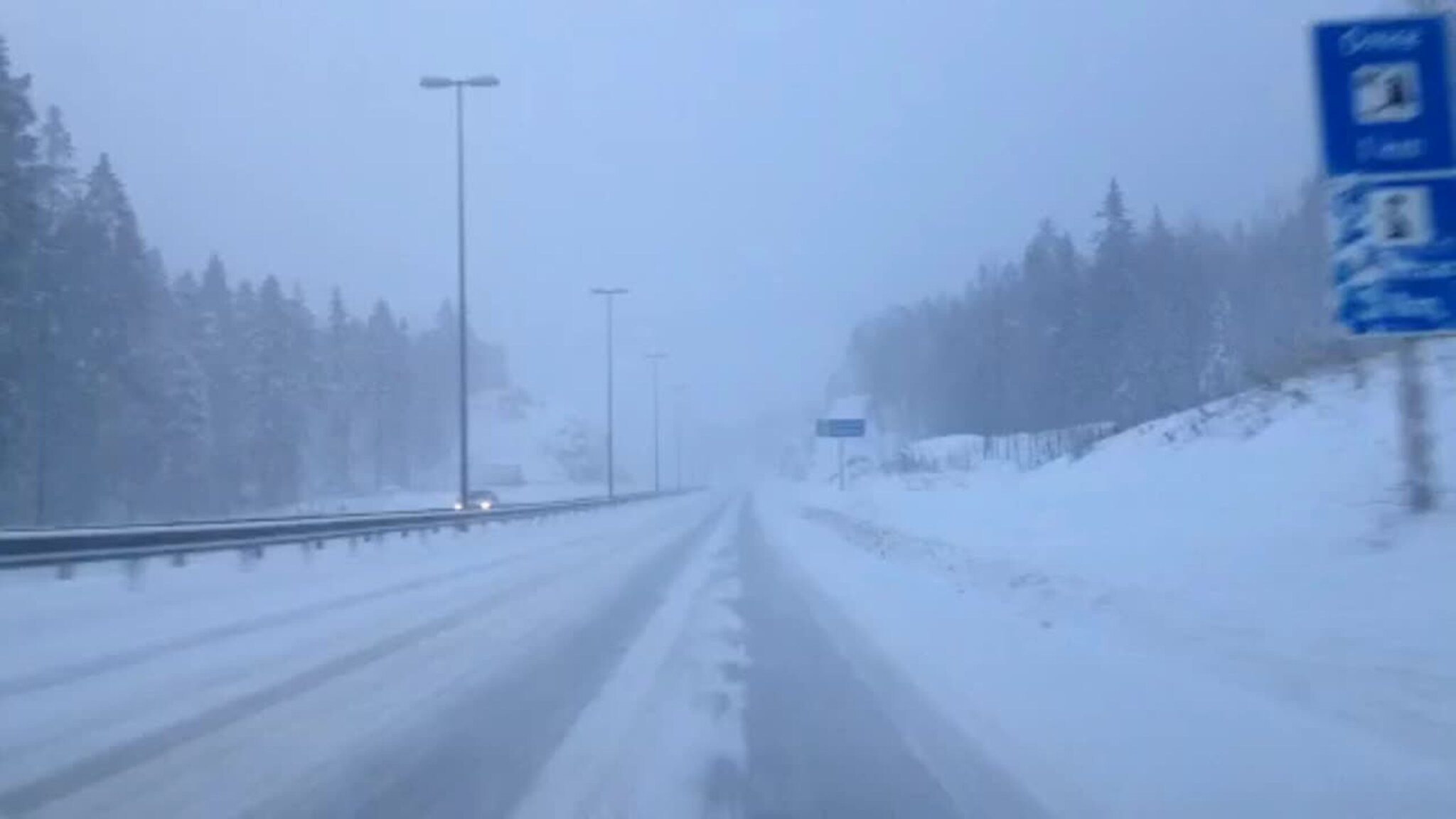 Slik ser det ut på E 18