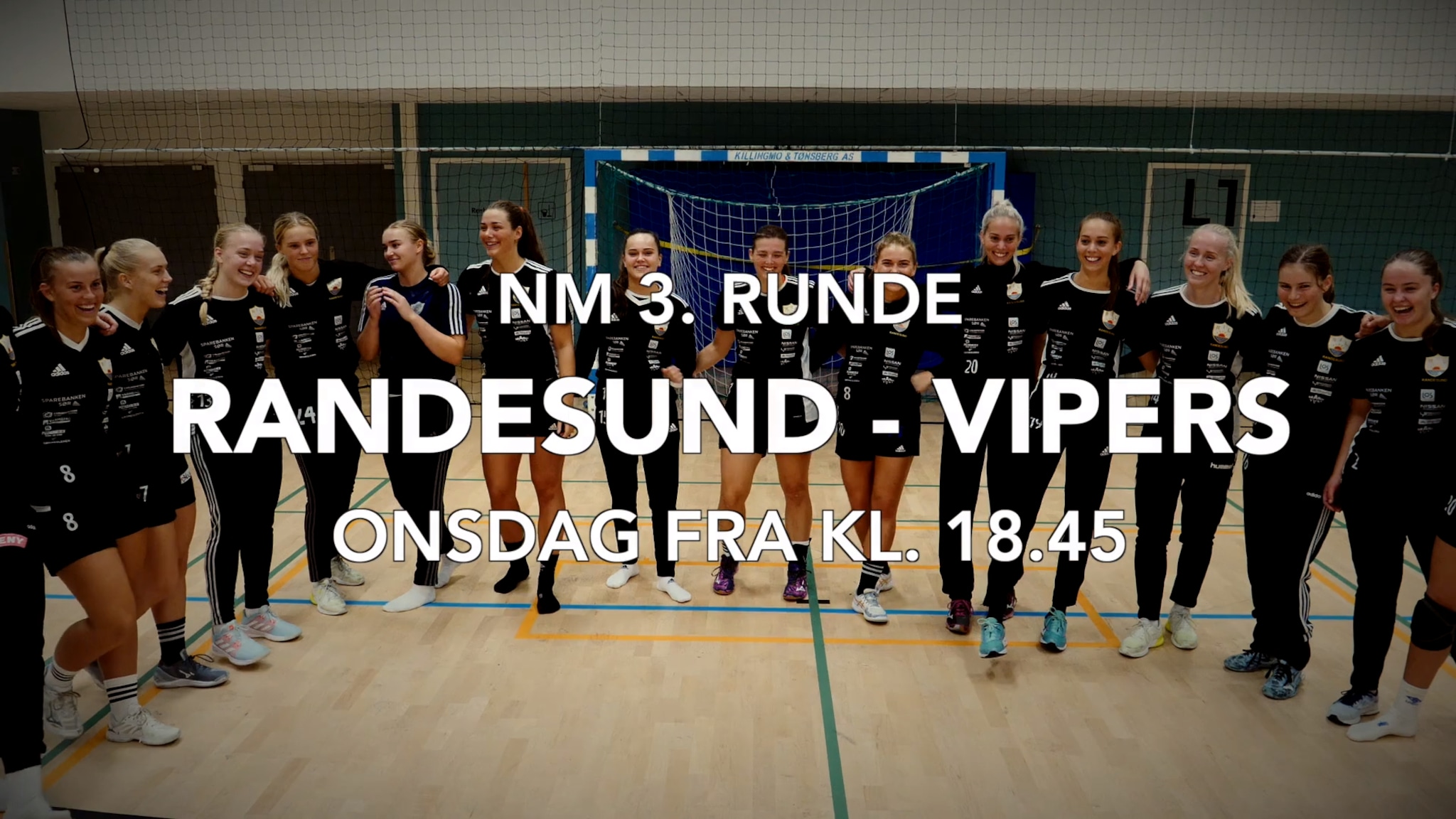 Se Randesund-Vipers onsdag fra kl. 18.45