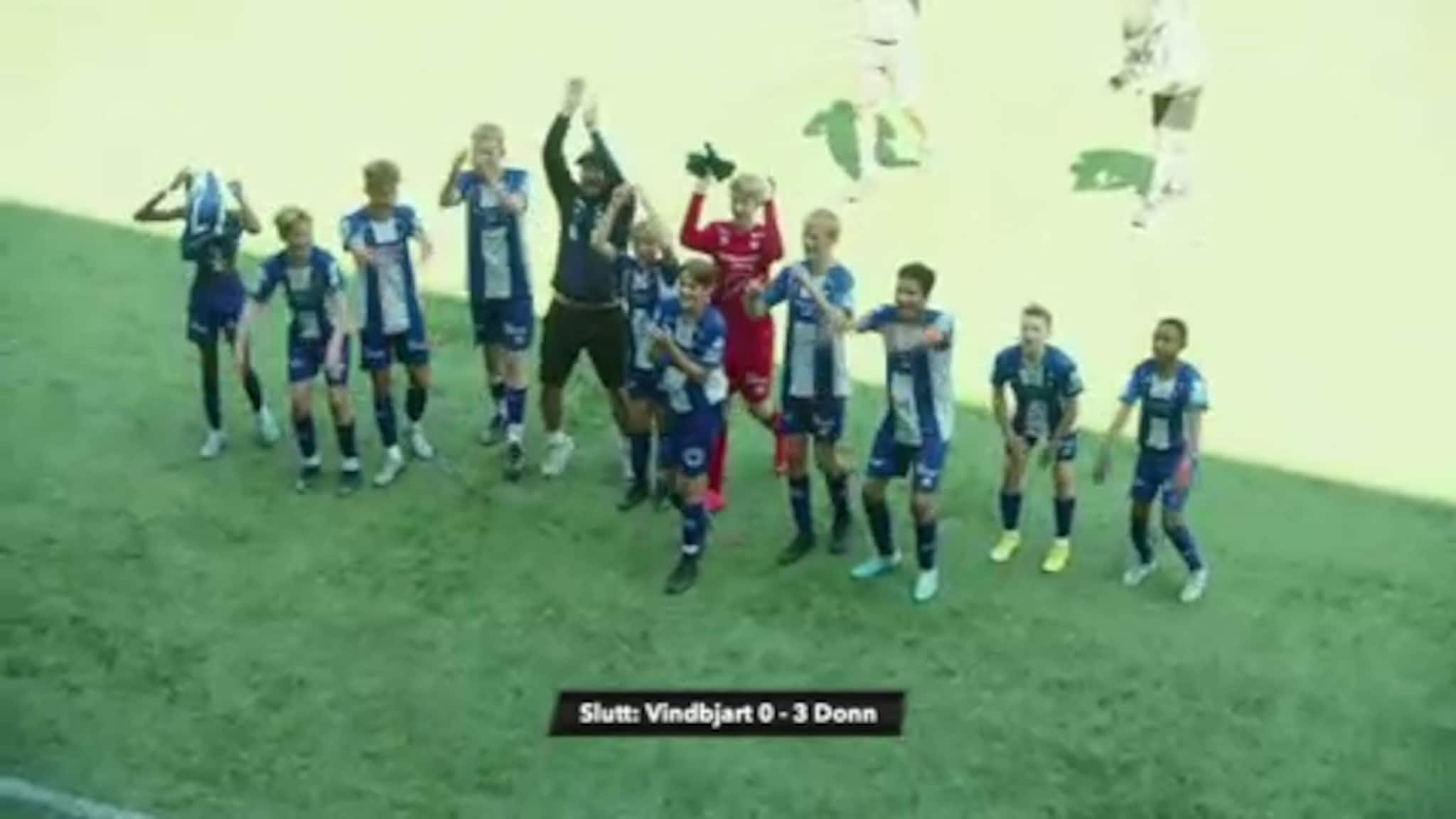 VIDEO: Se finalen mellom Vindbjart og Donn