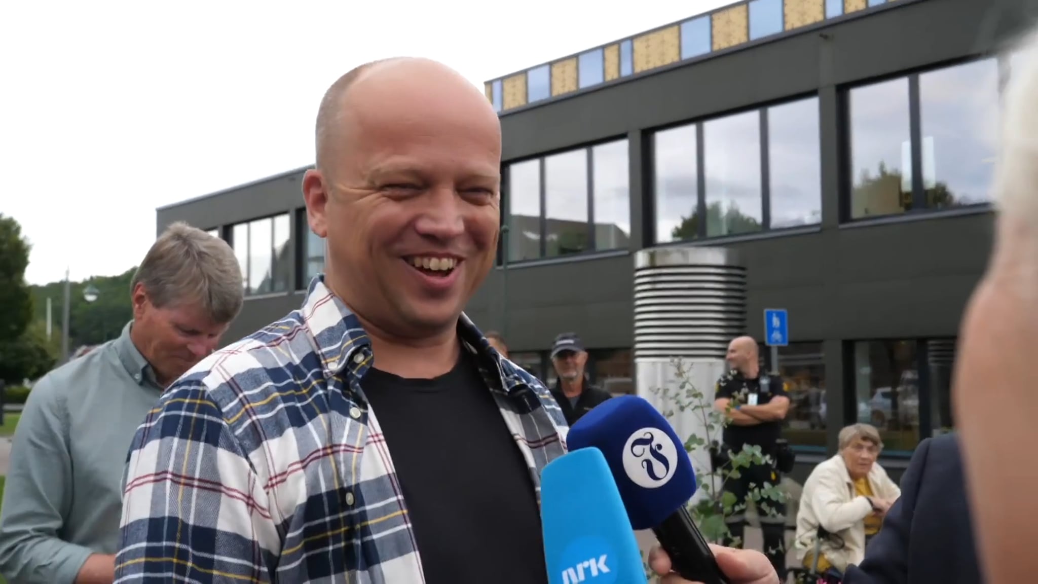 Vedum møtte folk i Søgne