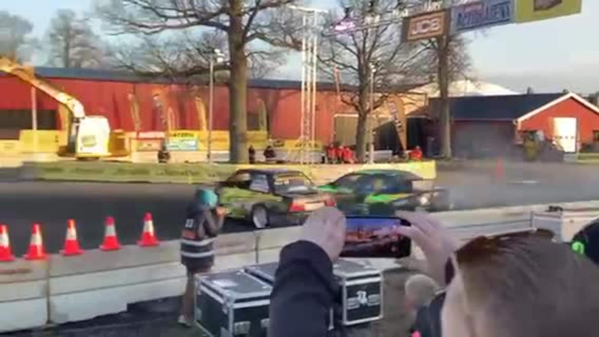 Christoffer Syvertsen er blant Sørlandets beste i drifting 4