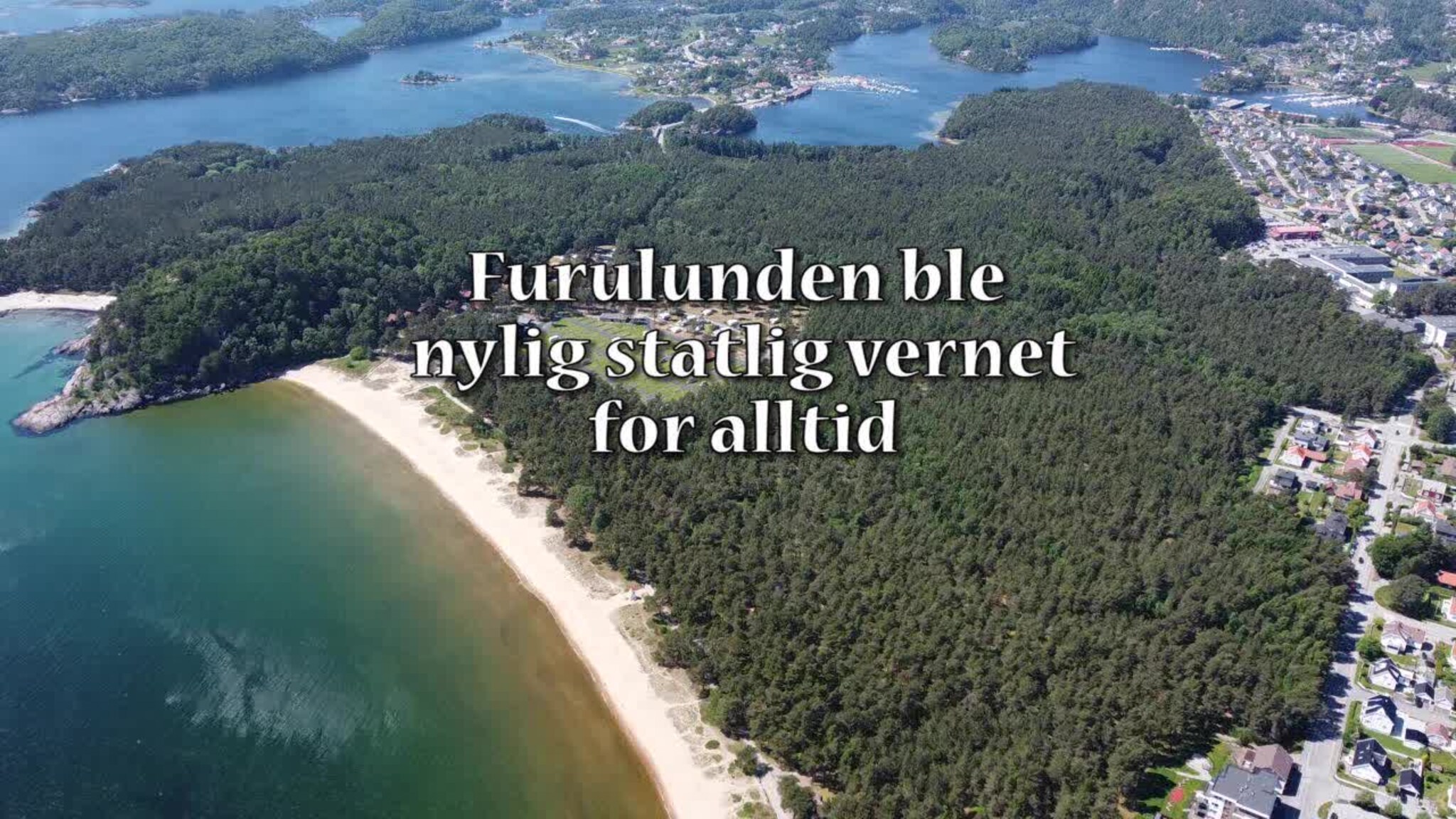 Furulunden sett fra oven